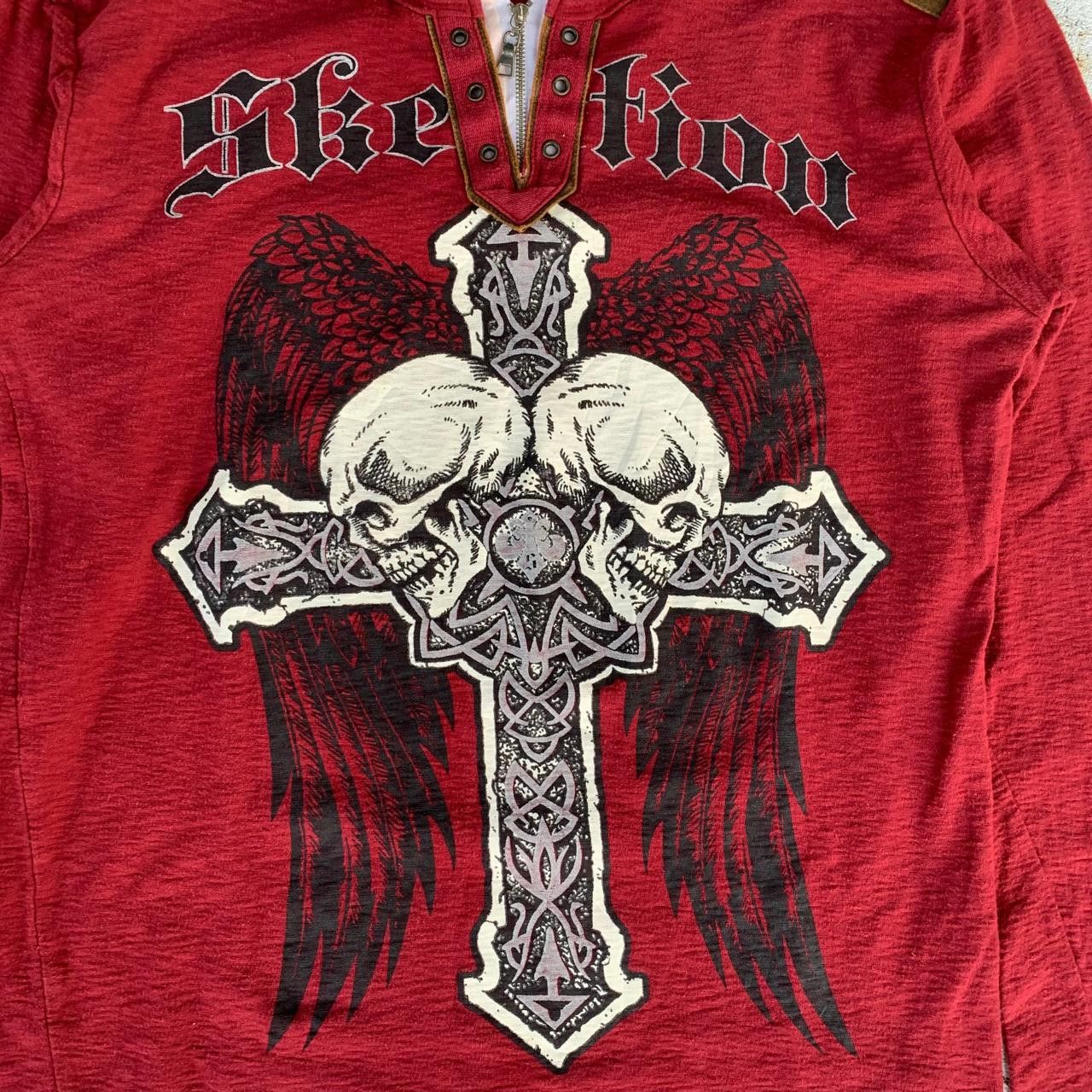 If Six Was Nine × Japanese Brand × Seditionaries Sketion Skulls Cross Ifsixwasnine Seditionaries Style Size US M / EU 48-50 / 2 - 3 Thumbnail