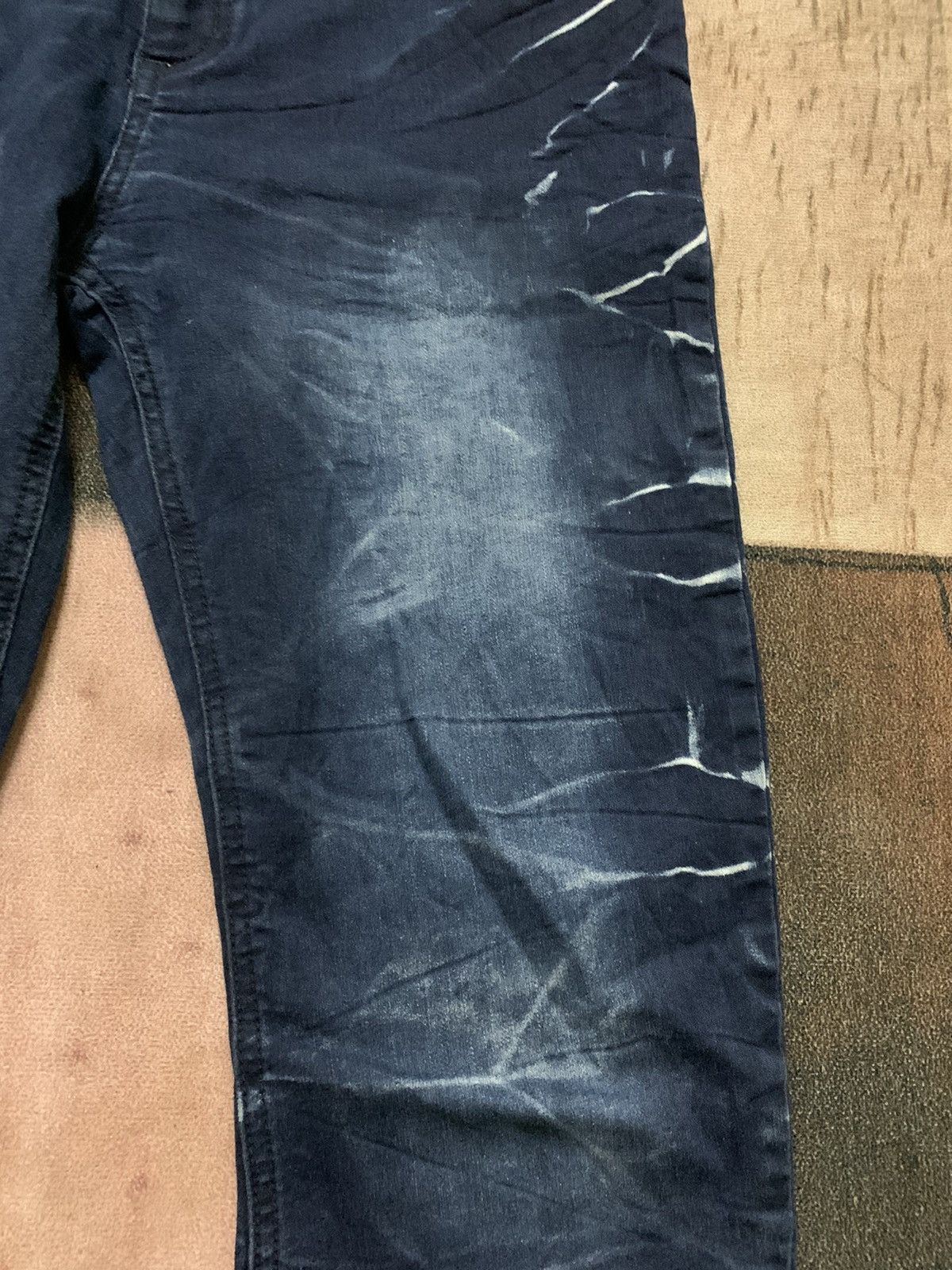 semanticdesign 🇯🇵TWIST curve semantic design claw mark washed japanese punk Size US 30 / EU 46 - 11 Thumbnail