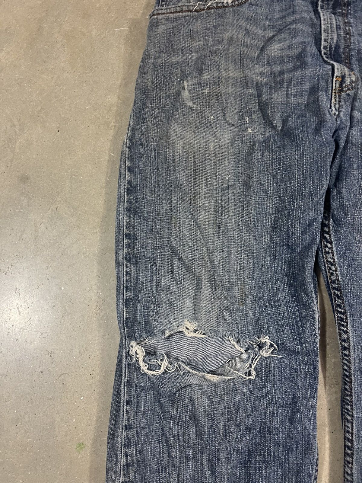 Levi's Vintage Levis 559 Relaxed Straight Fit Jeans Faded Blue Size US 34 / EU 50 - 3 Thumbnail