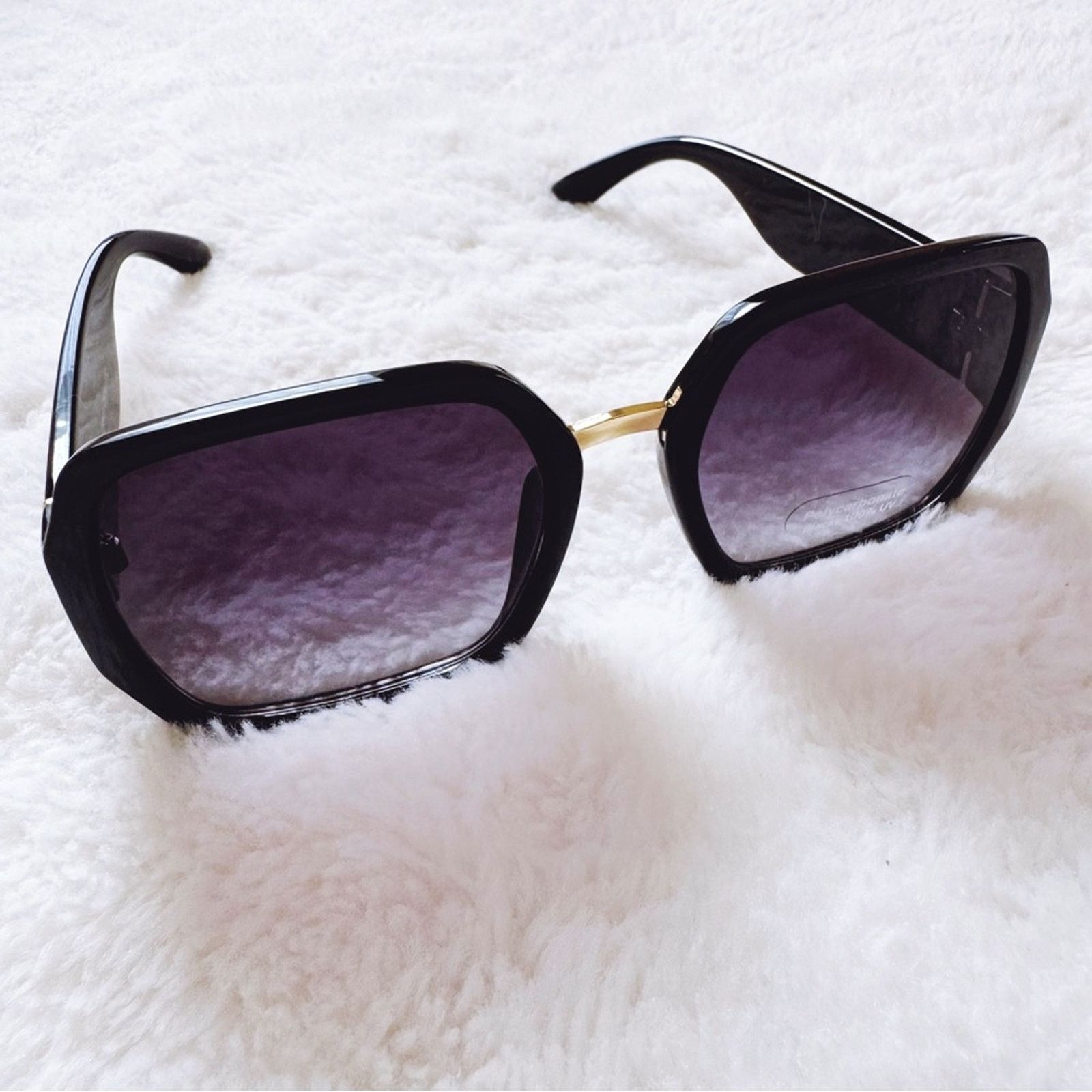 Other Layla Black Sleek Square Sunglasses Size ONE SIZE - 6 Thumbnail