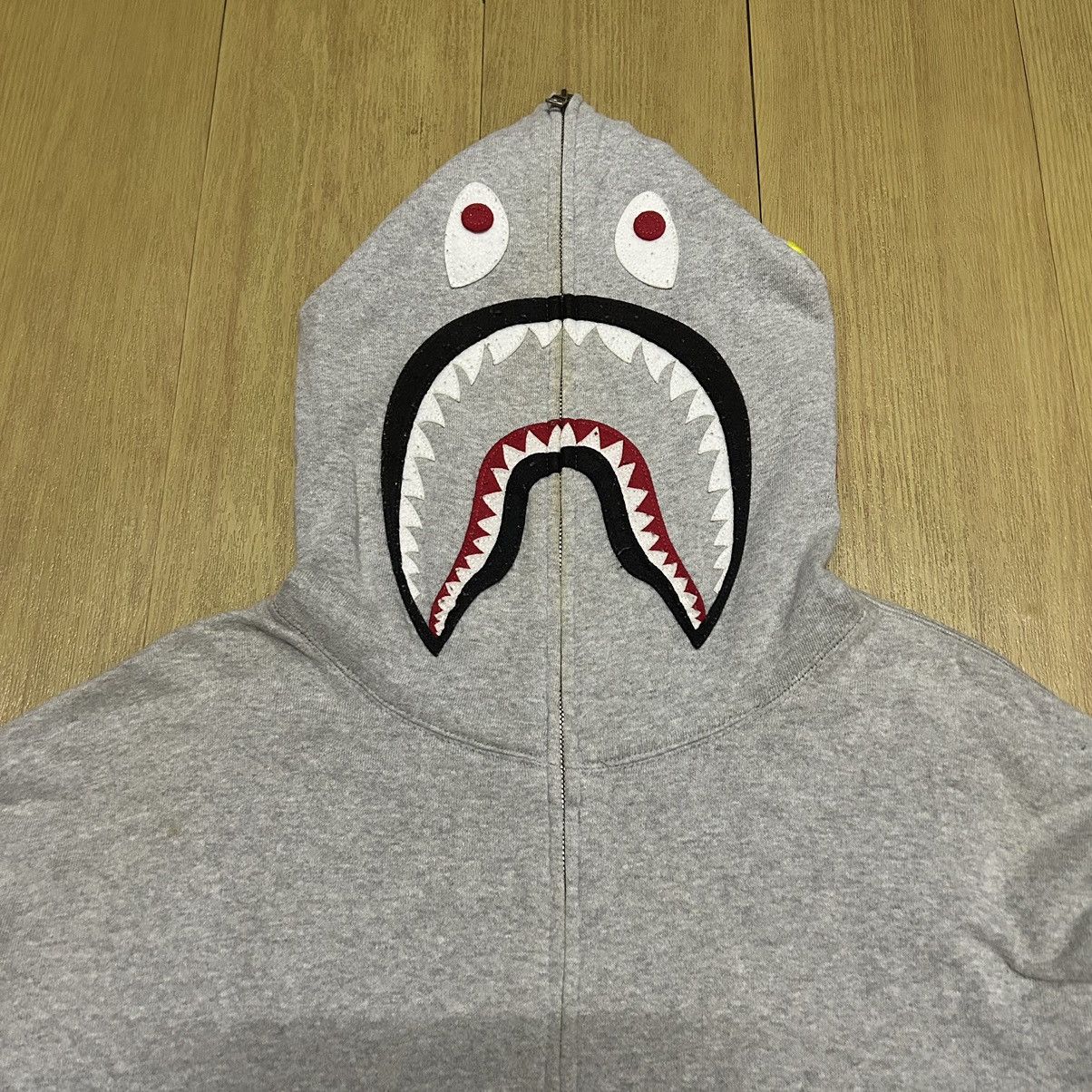 Bape 2005 Bape 2nd Shark Fullzip Hoodie Size US L / EU 52-54 / 3 - 2 Thumbnail