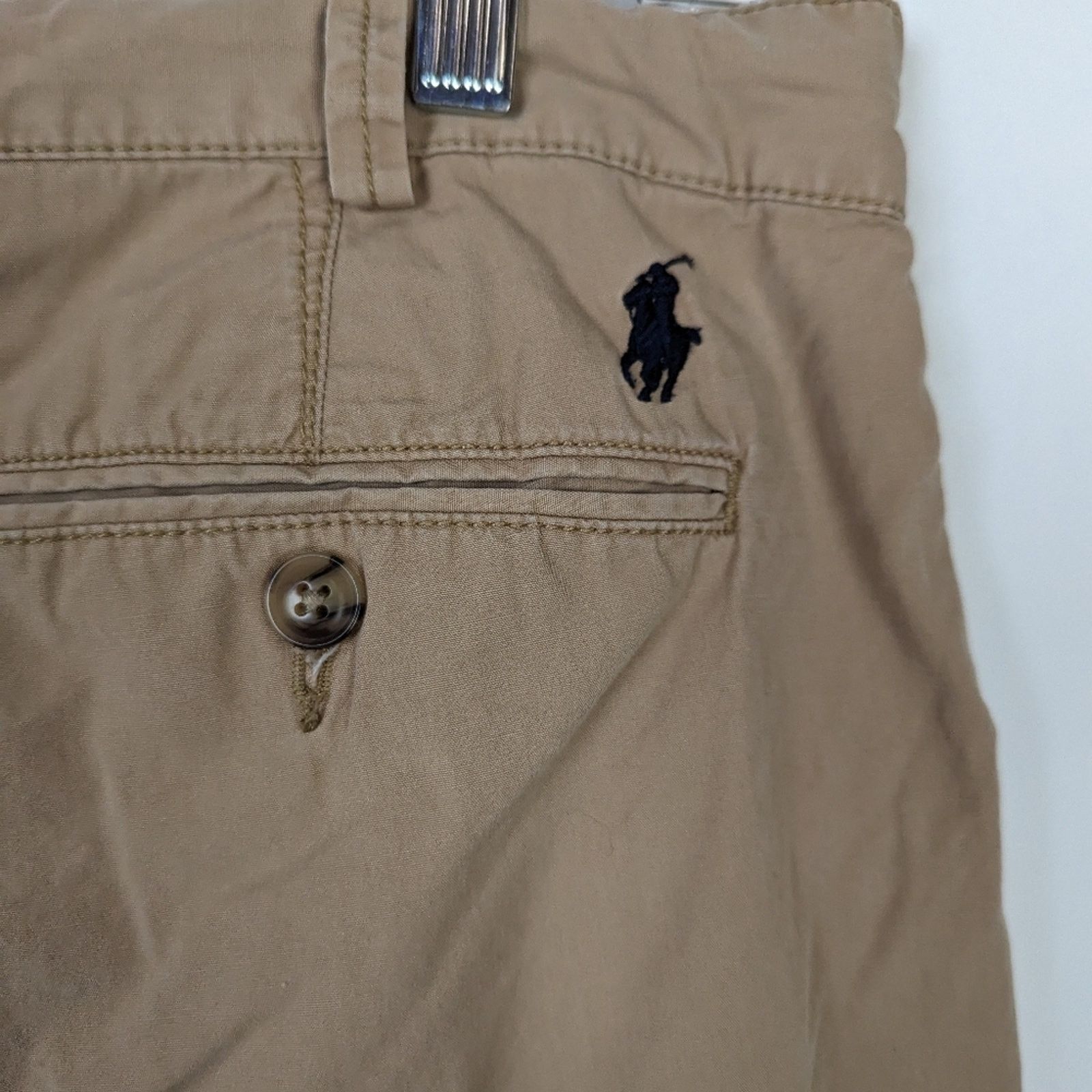 Polo Ralph Lauren Polo Ralph Lauren Khaki Shorts 32 Size US 32 / EU 48 - 4 Thumbnail