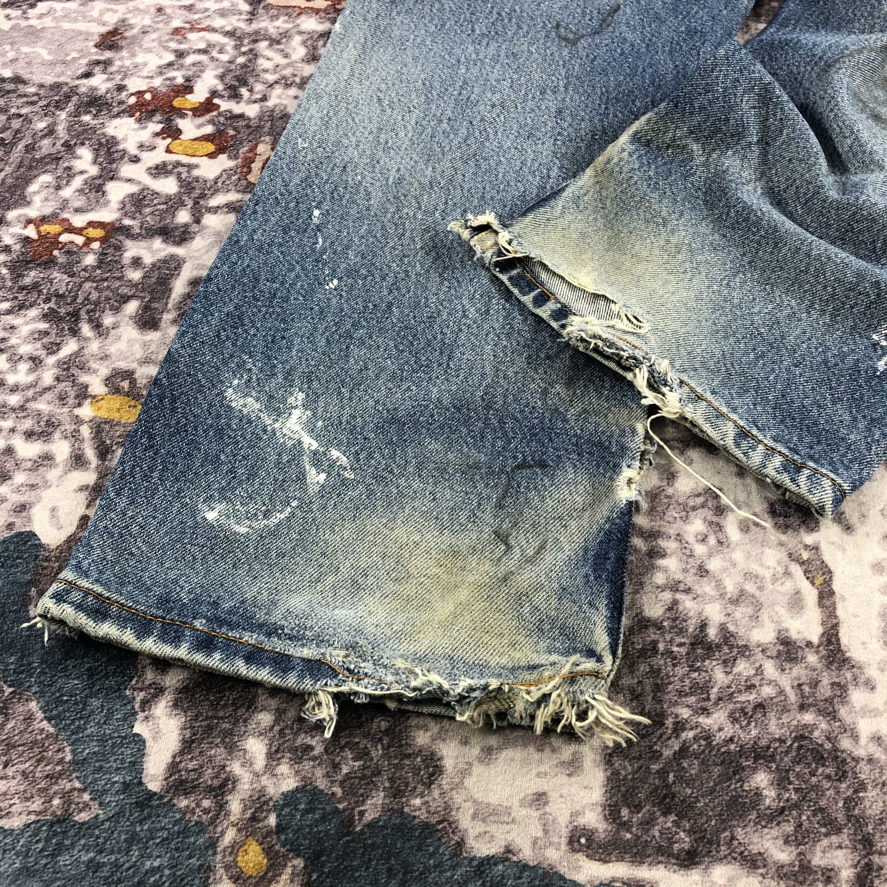 Levi's × Vintage Vintage Blue Wash Levis 505 Jeans-JM2496 Size US 36 / EU 52 - 4 Thumbnail