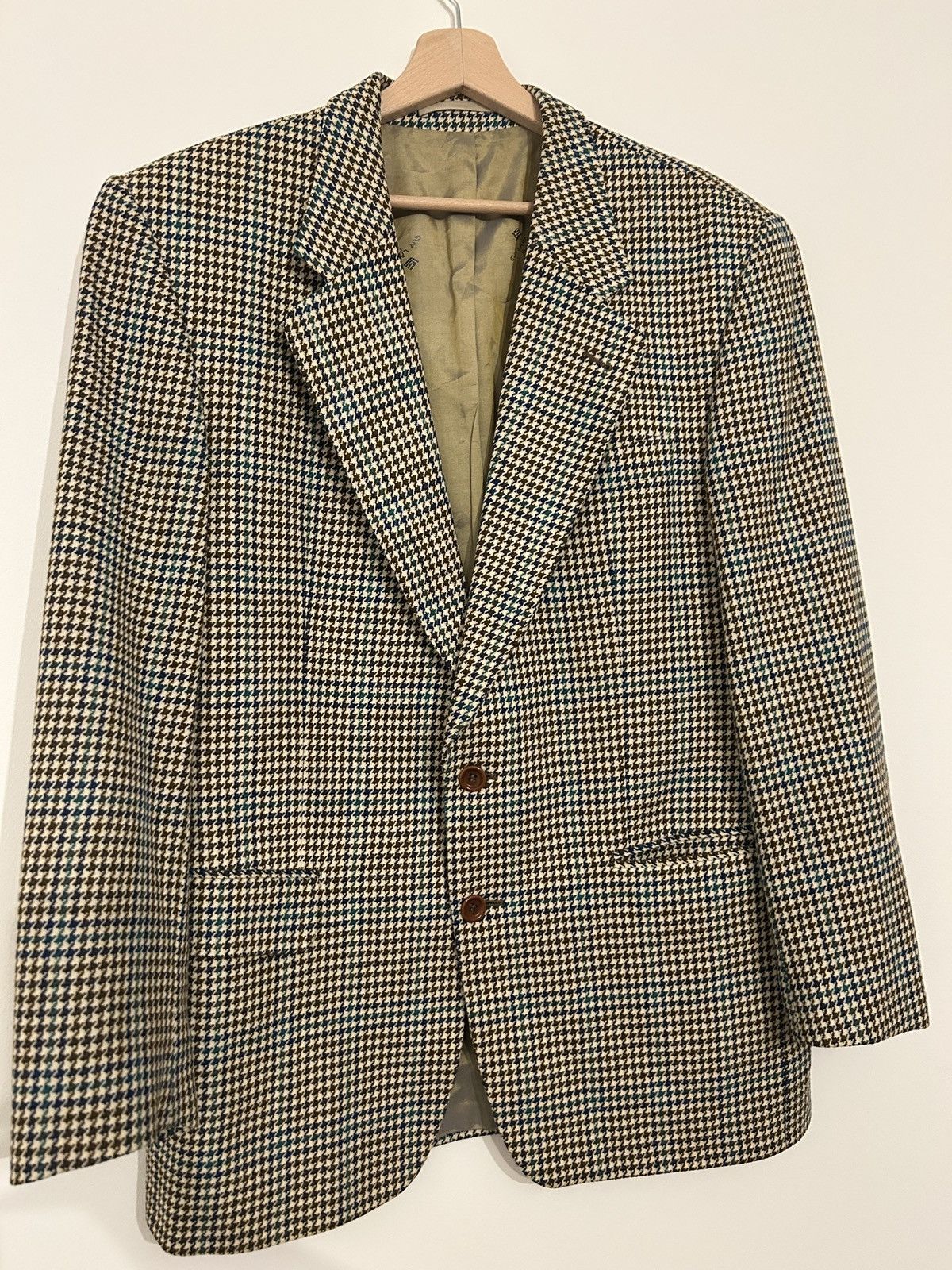 Guy Laroche × Vintage Guy laroche cashmere suit blazer wool Size 48R - 2 Thumbnail