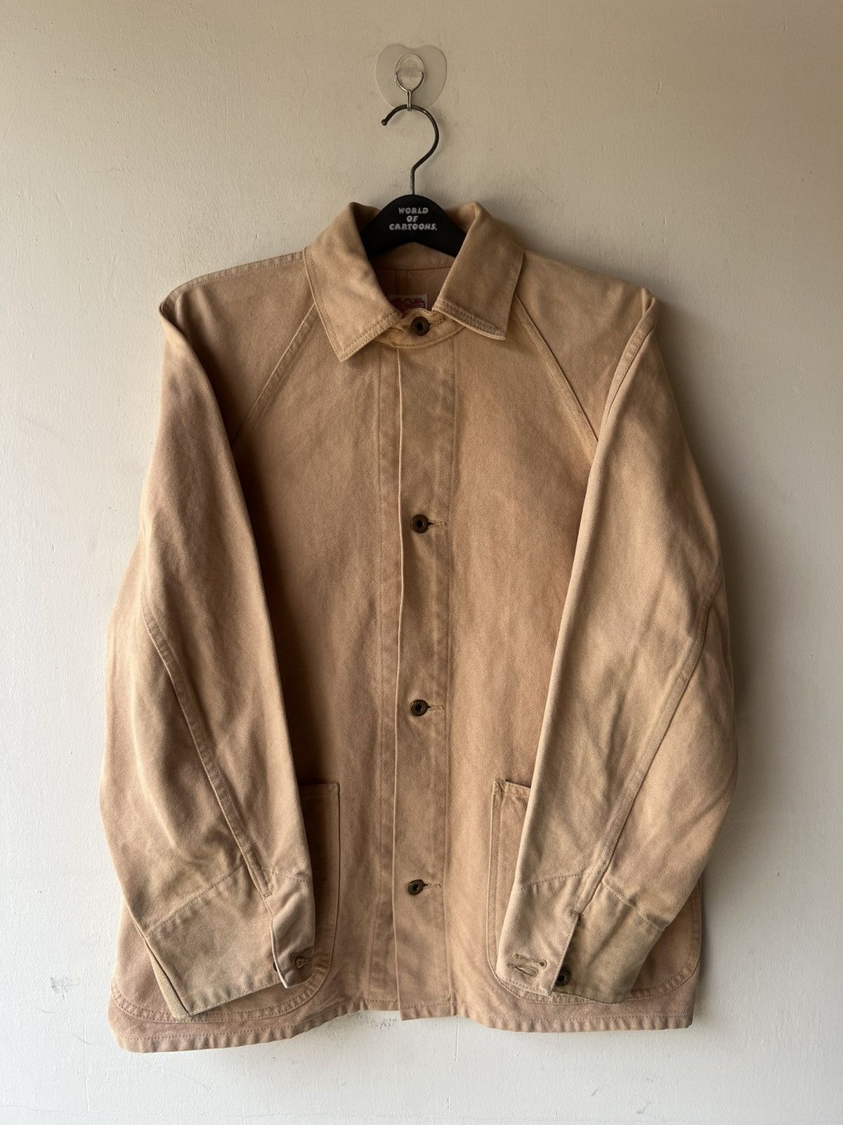 Full Count & Co. Vintage Full Count Japan Duck Cotton Denim Chore Jacket Size US M / EU 48-50 / 2 - 1 Thumbnail