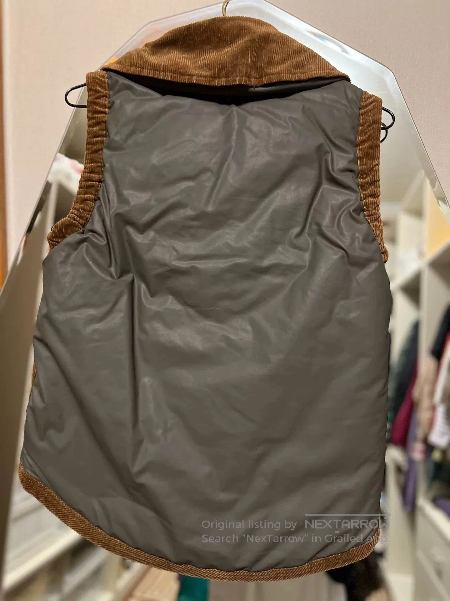Visvim visvim Olive Green Brown Padded Corduroy Vest. Size US S / EU 44-46 / 1 - 5 Thumbnail