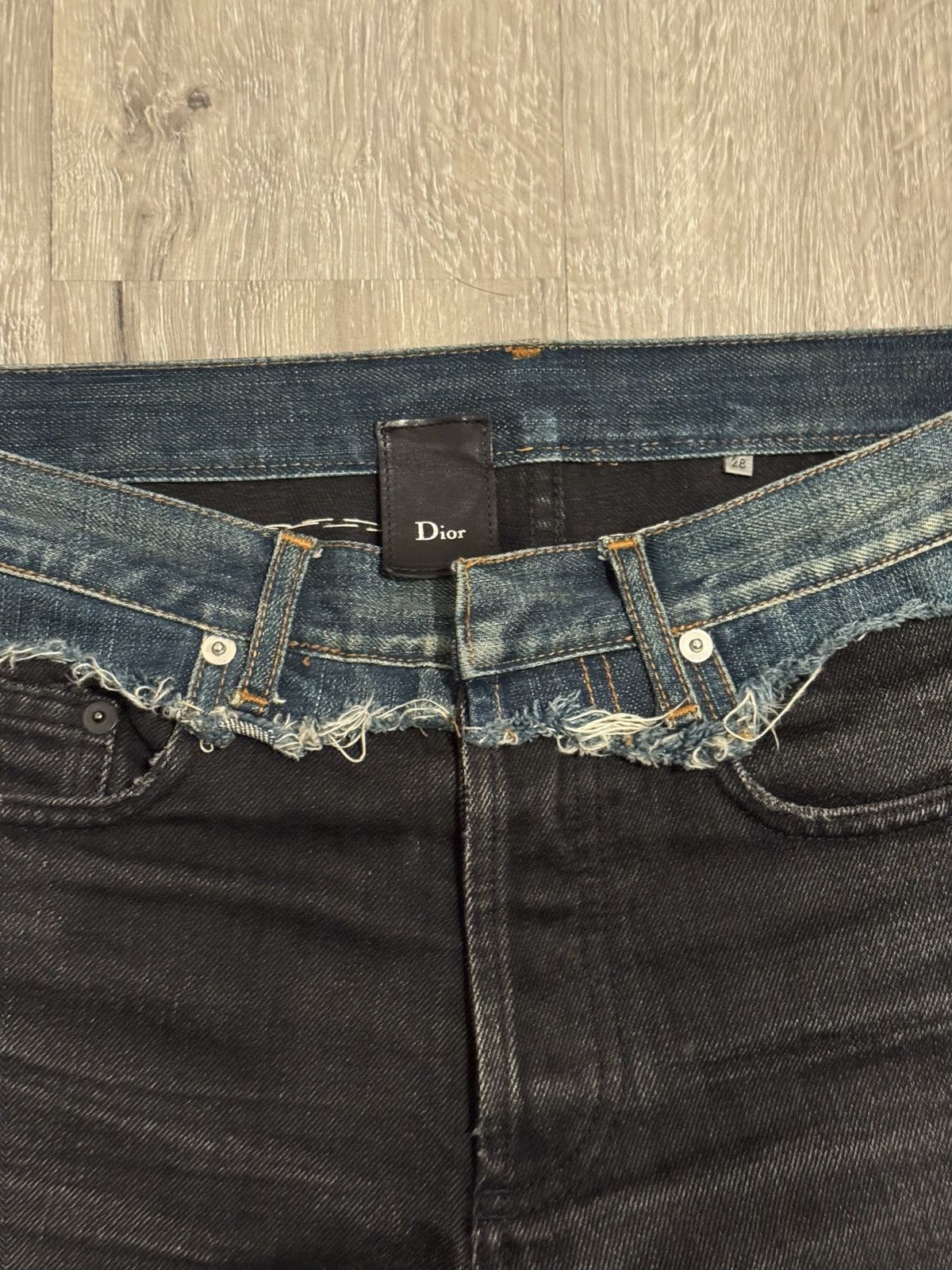 Dior Dior AW06 Cummerbund Denim Size US 28 / EU 44 - 3 Thumbnail