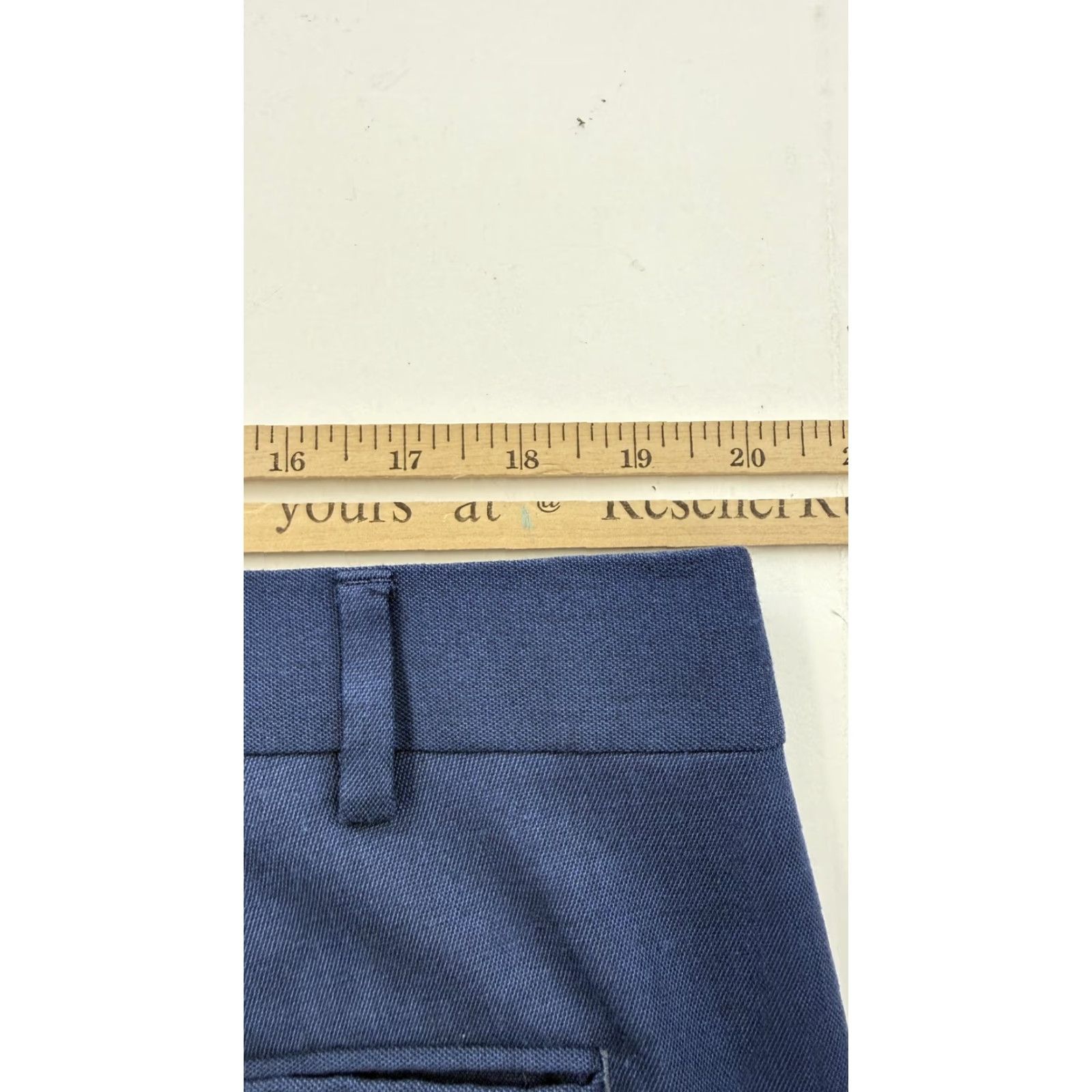 Banana Republic Banana Republic Pants Mens 38x32 Blue Slim Fit Dress Slacks Stretch Flat Front Size US 38 / EU 54 - 7 Thumbnail