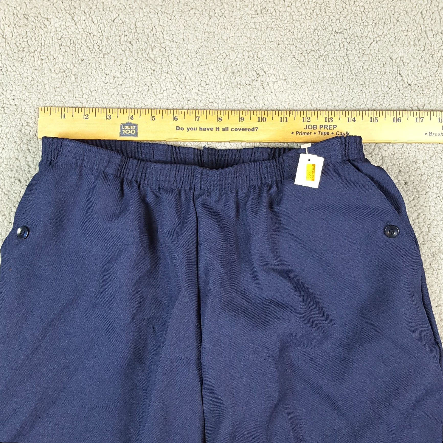 Vintage VINTAGE Separate Issue Dress Pants Women 80s 90s 00s Stretch Waist Tapered Leg Size 18 USA Made Blue Size 40" / US 18 - 7 Thumbnail