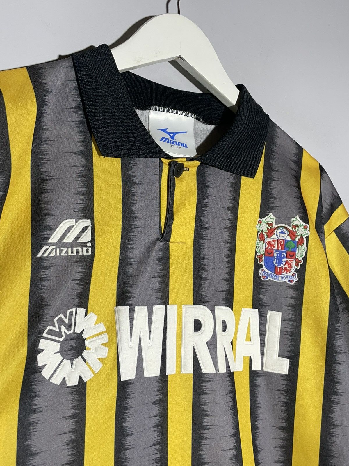Mizuno × Vintage Tranmere Rovers 1995/96 Away Vintage Y2k Football Shirt Size US L / EU 52-54 / 3 - 4 Thumbnail