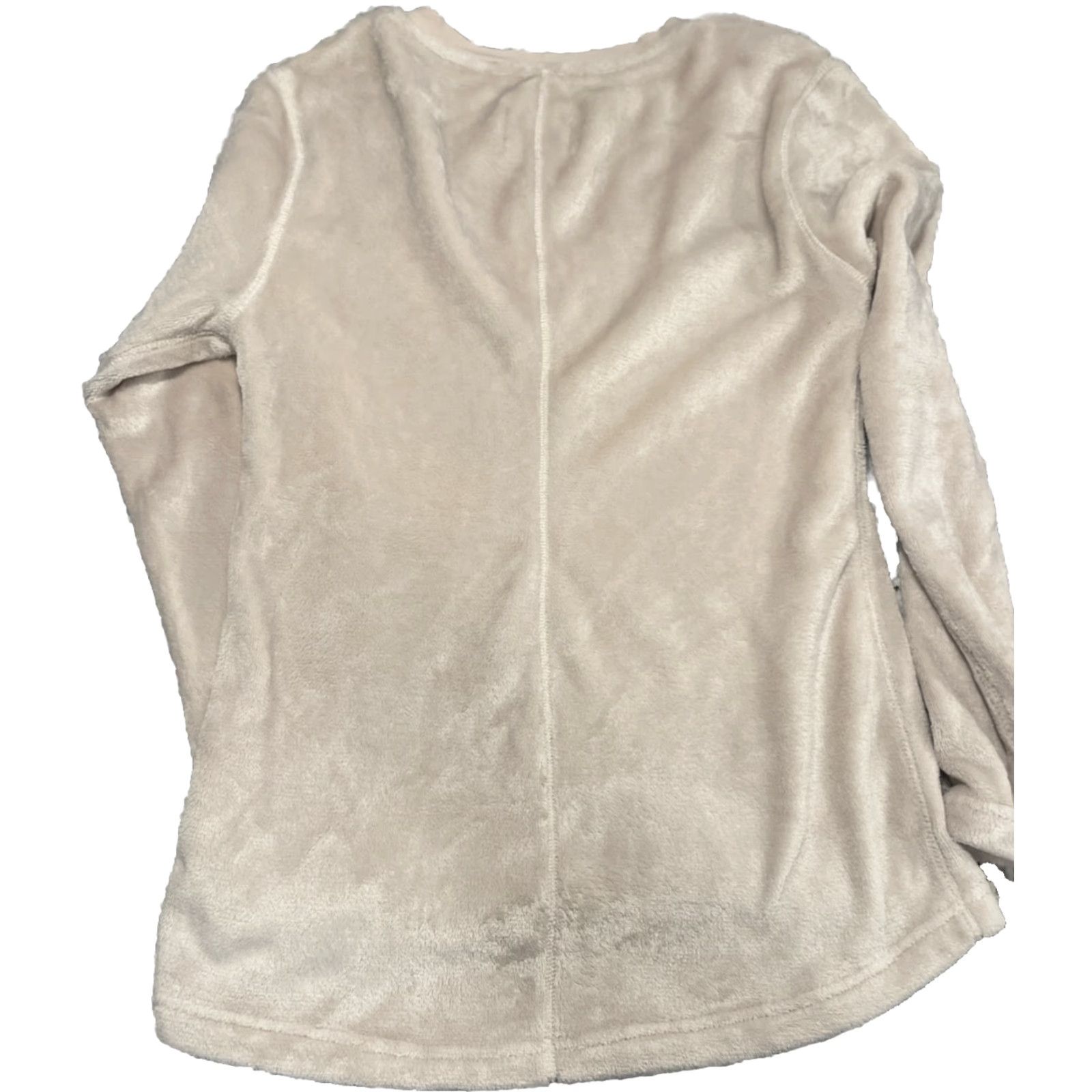 Ugg UGG Sweatshirt Daisy Fleece V-Neck Pullover Sz Small Long Sleeve Women Cream Daisy V-Neck Pullover Activewear Fleece 90s? Size S / US 4 / IT 40 - 7 Thumbnail