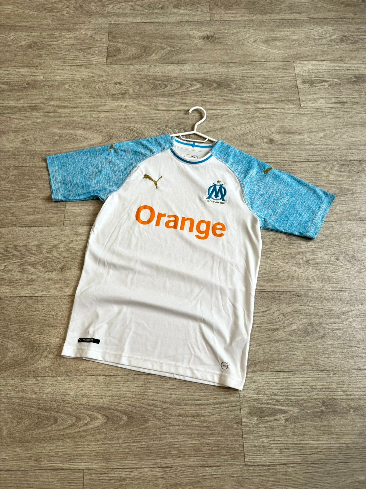 Pre-owned Soccer Jersey Puma Olympique Marseille 2018/19  In White
