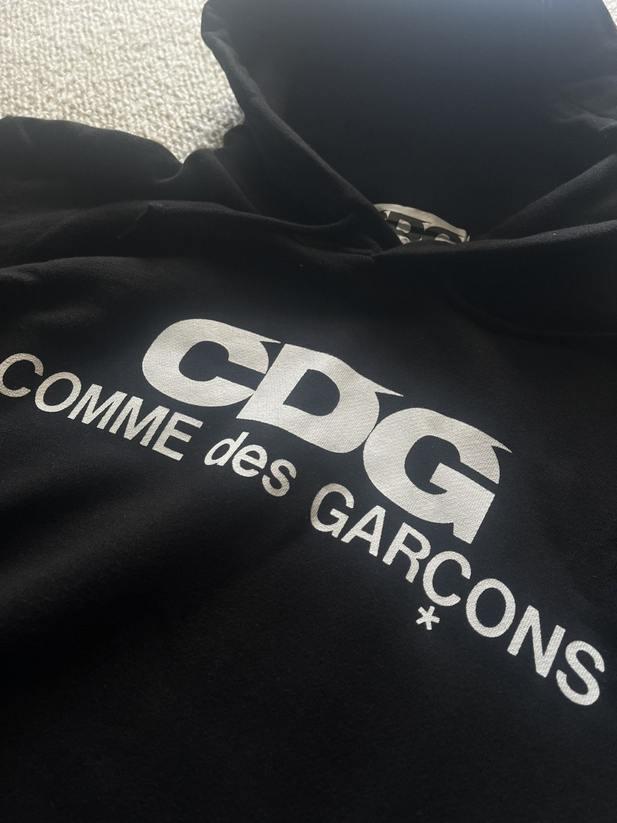 CDG by Comme des Garcons × Comme des Garcons CDG Comme des Garcons Logo Hoodie (L) Size US L / EU 52-54 / 3 - 4 Thumbnail
