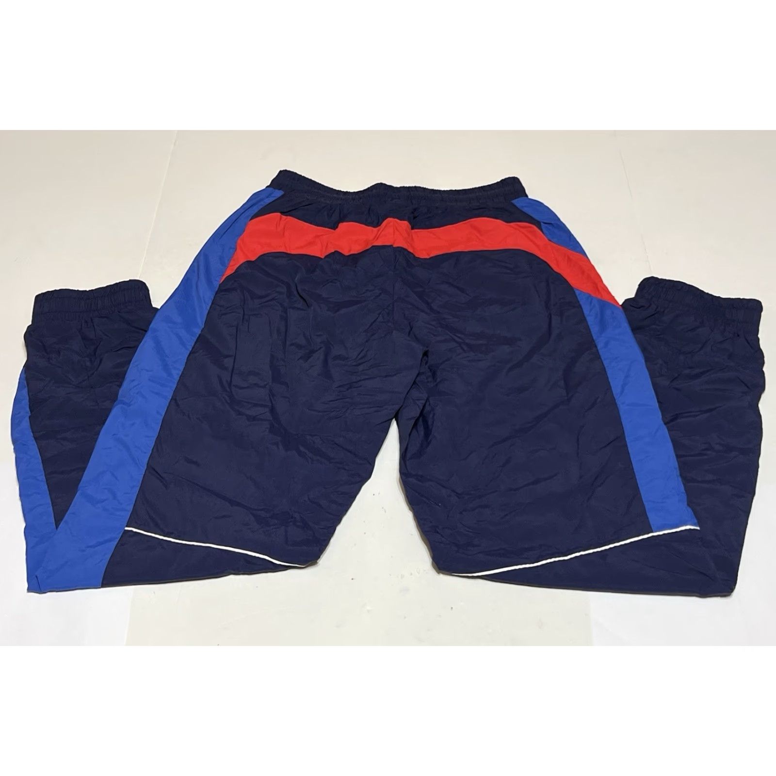Puma PUMA Scuderia Ferrari Track Pants Mens Small Blue Red Woven Jogger Athletic Size US 29 - 2 Thumbnail