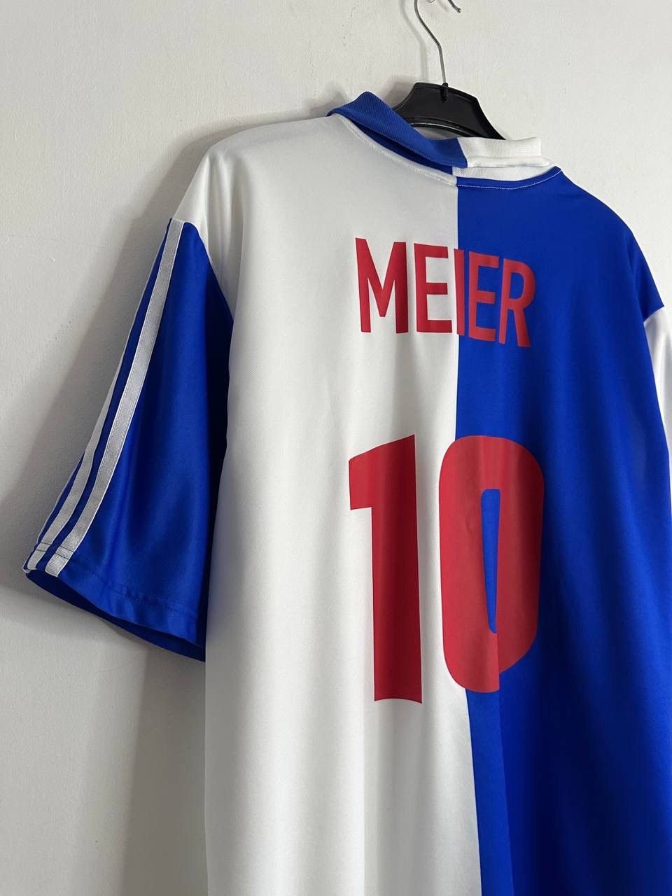 Adidas Grasshopper Zürich 2002/03 Adidas Home Jersey #10 Meier 2XL Size US XXL / EU 58 / 5 - 10 Thumbnail