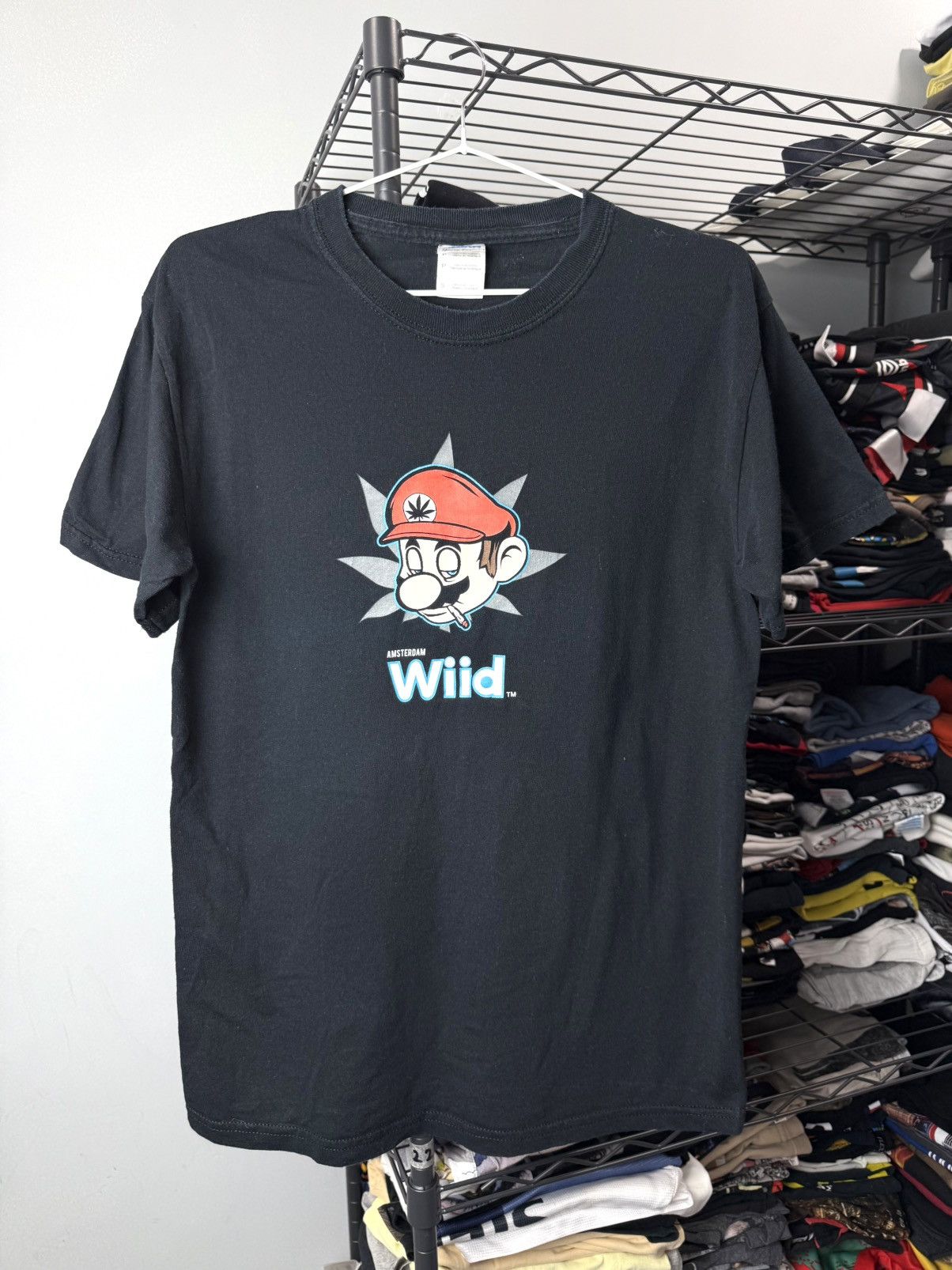 Nintendo × Streetwear × Vintage Vintage Super Mario Wiid weed 