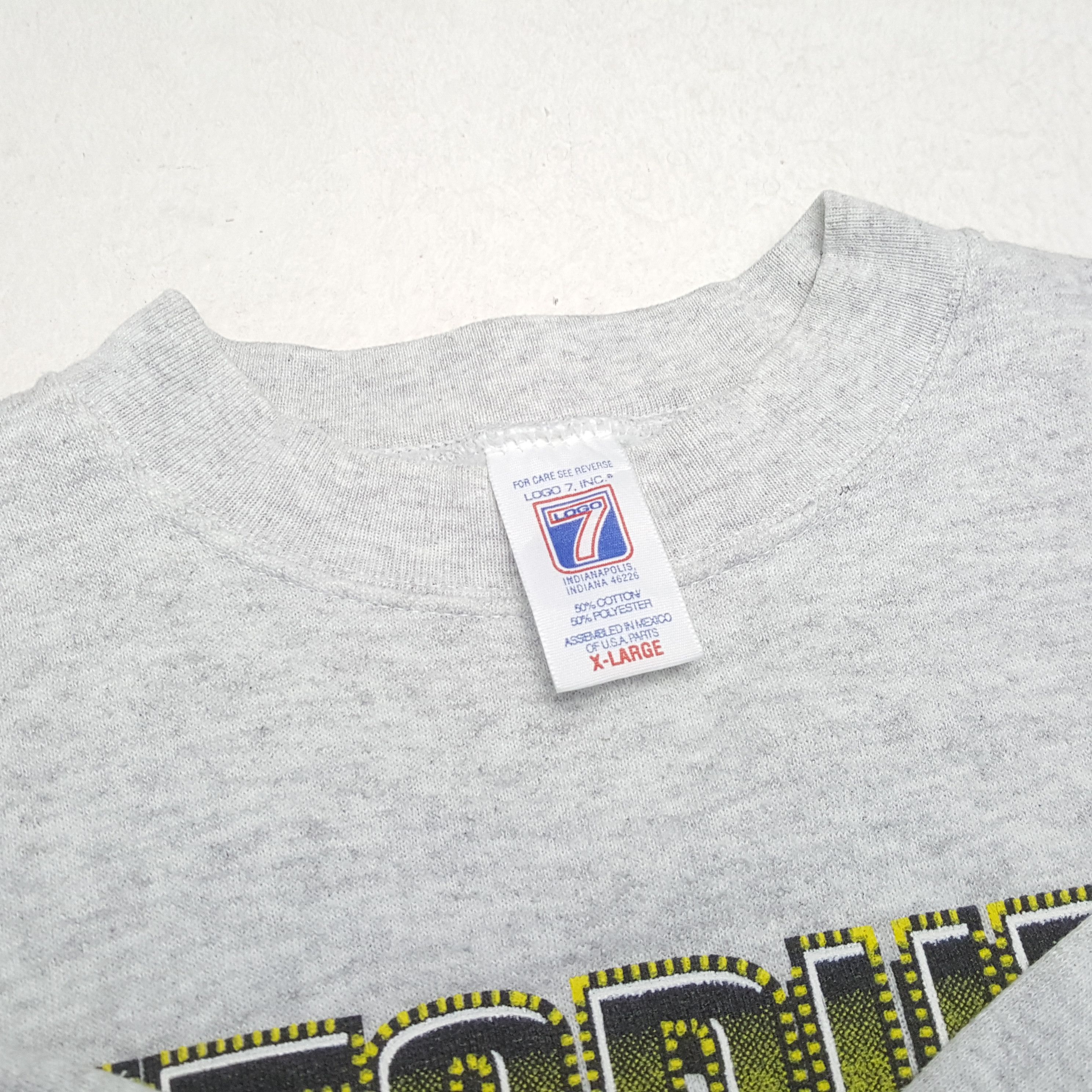 Logo 7 × NHL × Vintage PITTSBURGH PENGUINS NHL Team Vintage Sweatshirt Size US L / EU 52-54 / 3 - 8 Thumbnail
