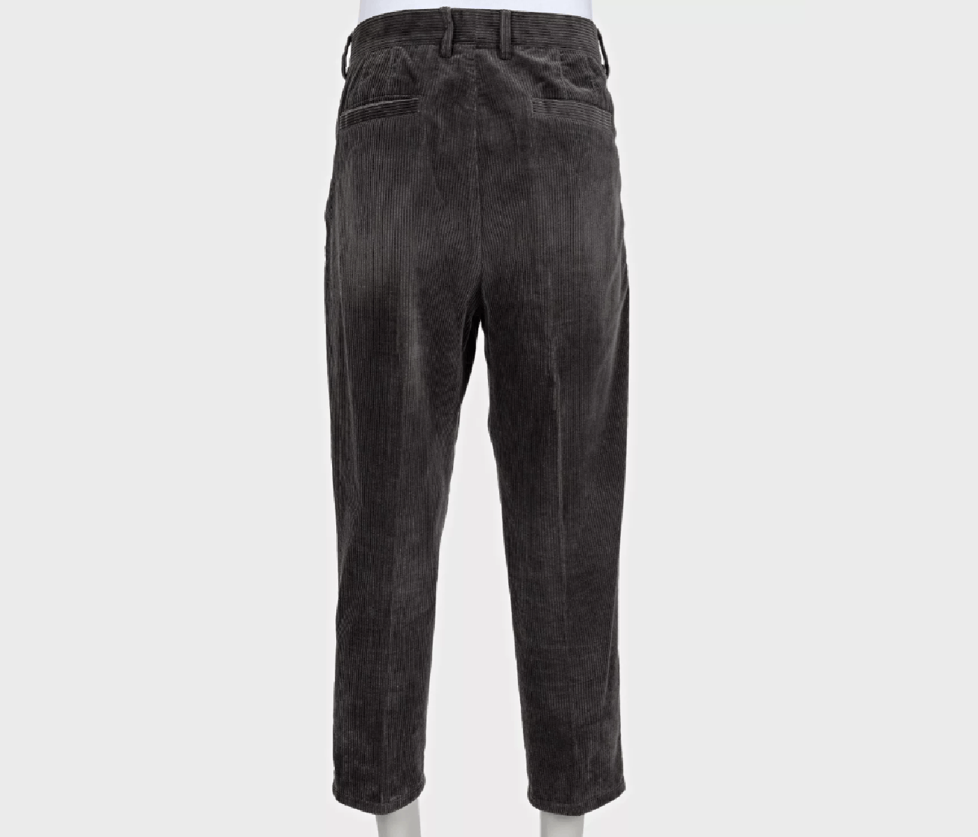 Brunello Cucinelli Brunello Cucinelli Gray Corduroy Pants IT54 XXL Size US 38 / EU 54 - 3 Thumbnail