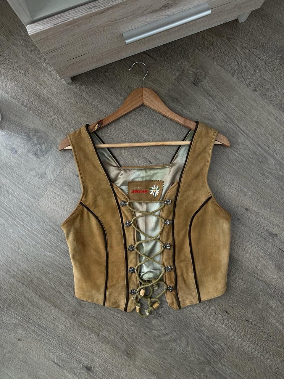 Japanese Brand × Vintage Vintage Maddox Leather W’S Japanese West Jacket Size US S / EU 44-46 / 1 - 2 Thumbnail