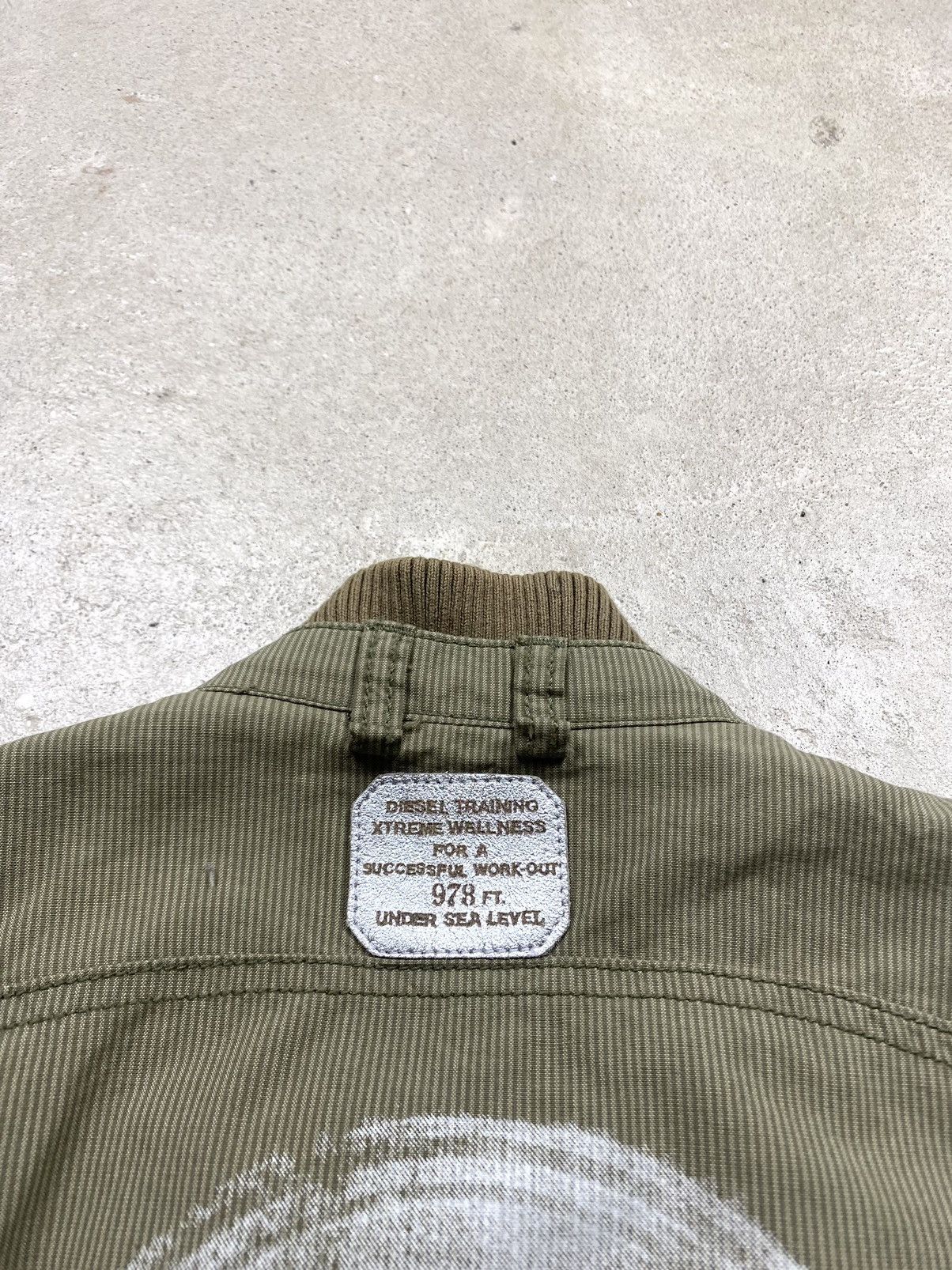 Y2K Vintage Diesel Under Sea Jacket Bomber Archive Hype