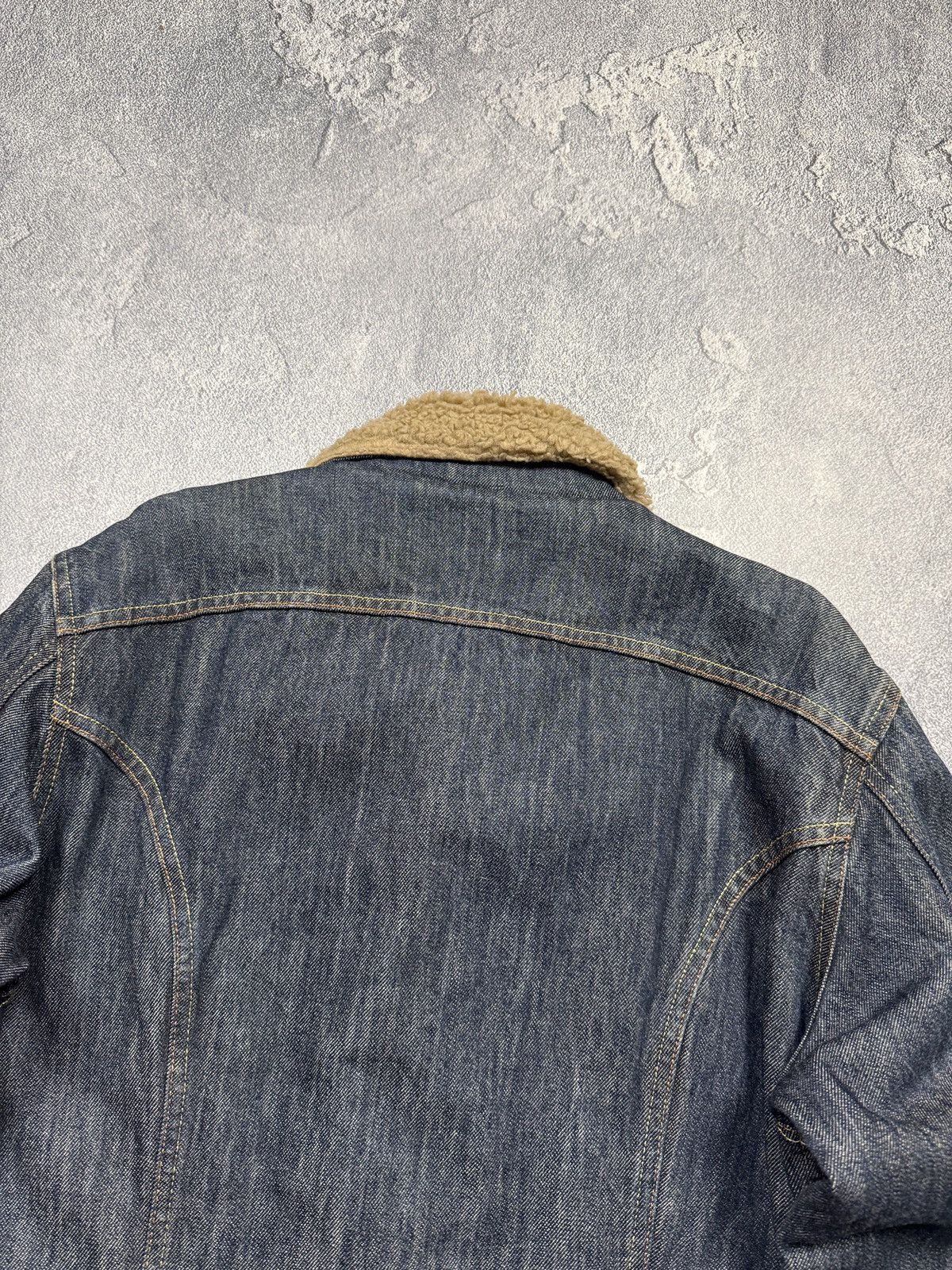 Diesel Diesel Denim Jeans Sherpa Fleece Jacket Size US L / EU 52-54 / 3 - 10 Thumbnail