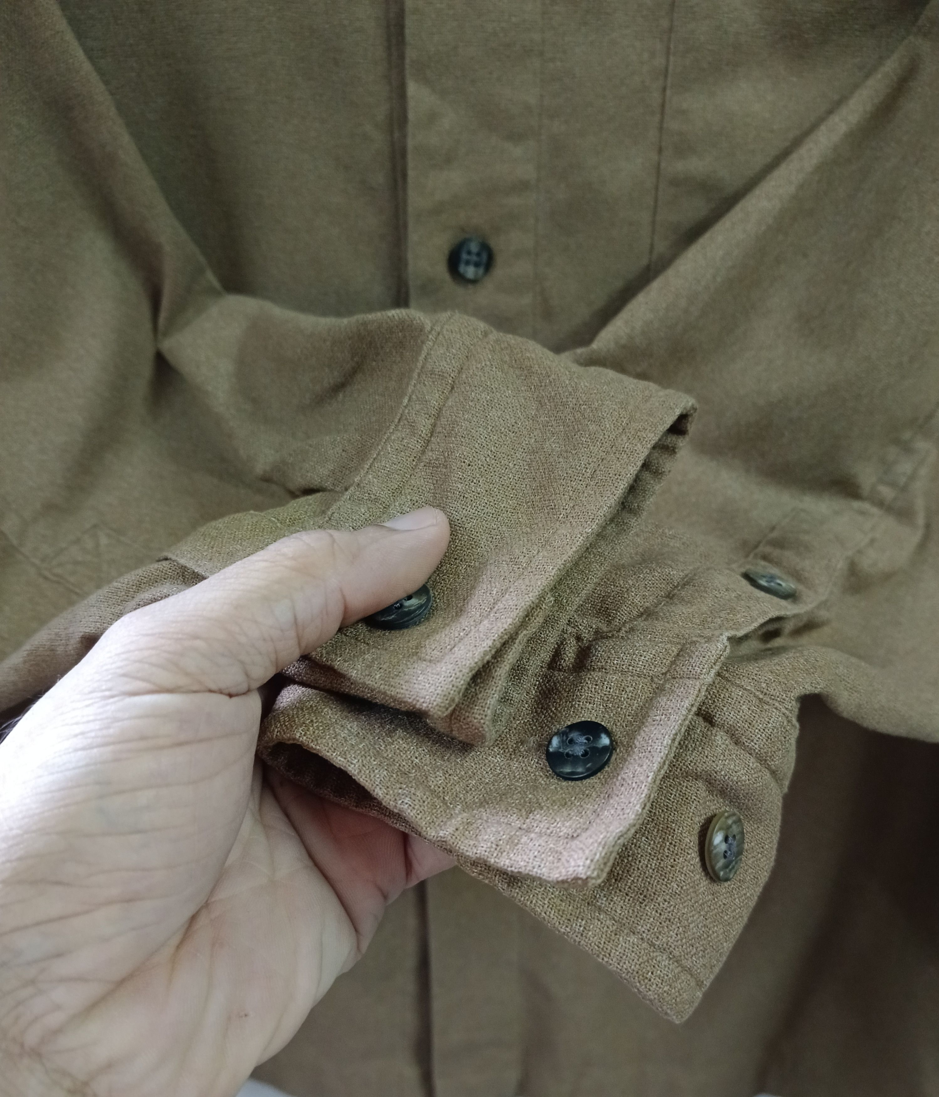 Issey Miyake ISSEY MIYAKI PLANTATION BAGGY SHIRT(BUTTON UP) Size US M / EU 48-50 / 2 - 4 Thumbnail