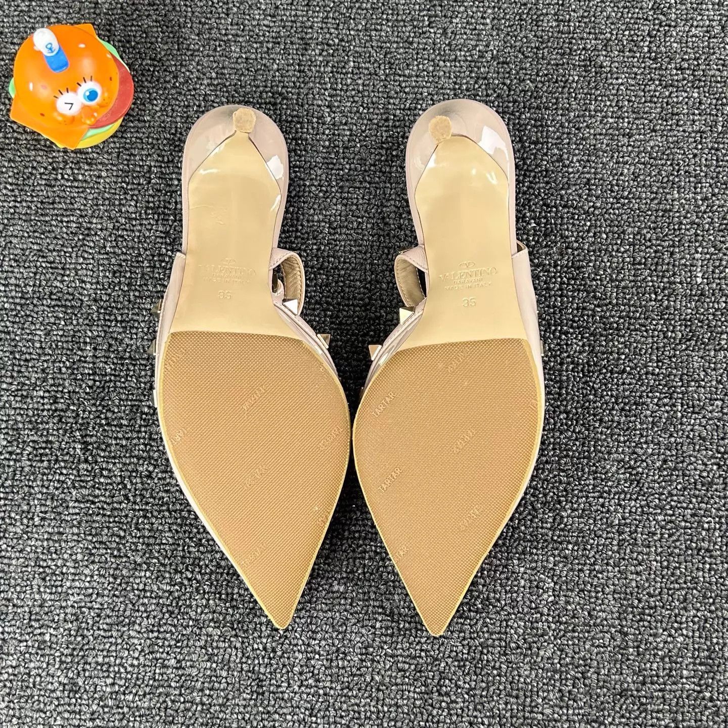 Valentino Valentino Nude Studded High Heels Size 35 Size US 4.5 / IT 34.5 - 6 Thumbnail