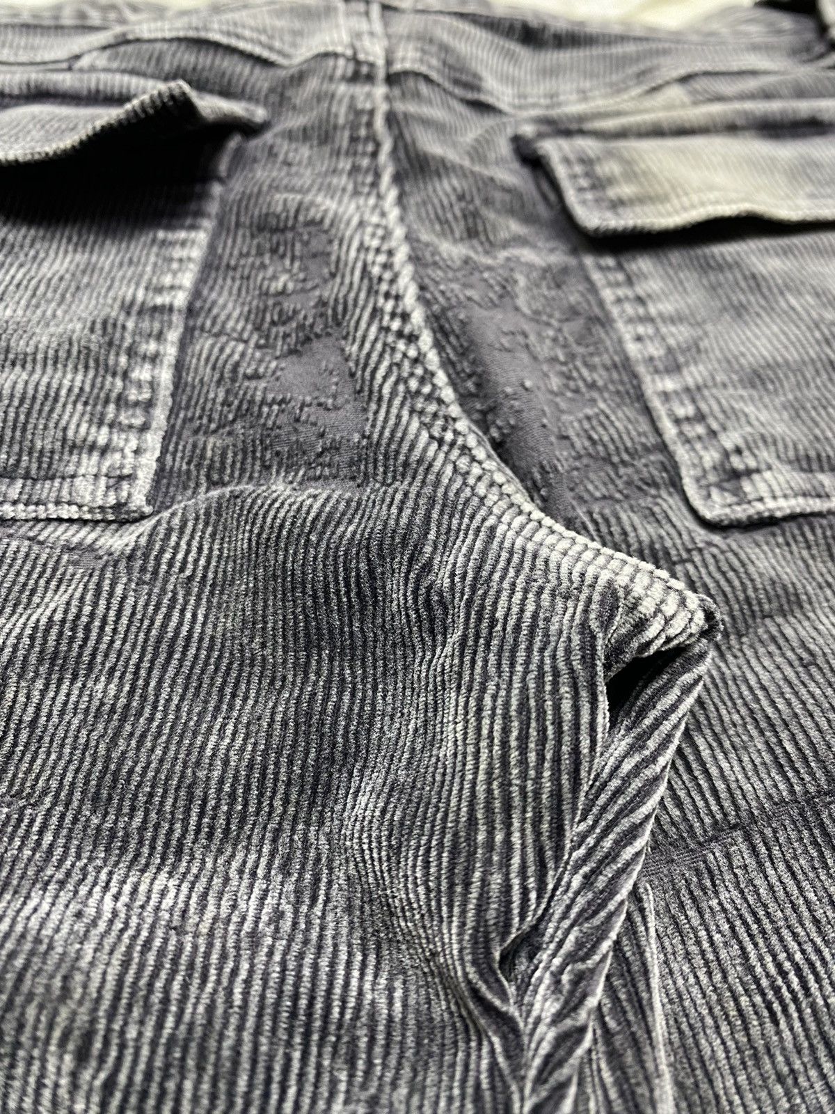 If Six Was Nine 5TH STREET Flare Corduroy Pants Size 30" / US 8 / IT 44 - 3 Thumbnail