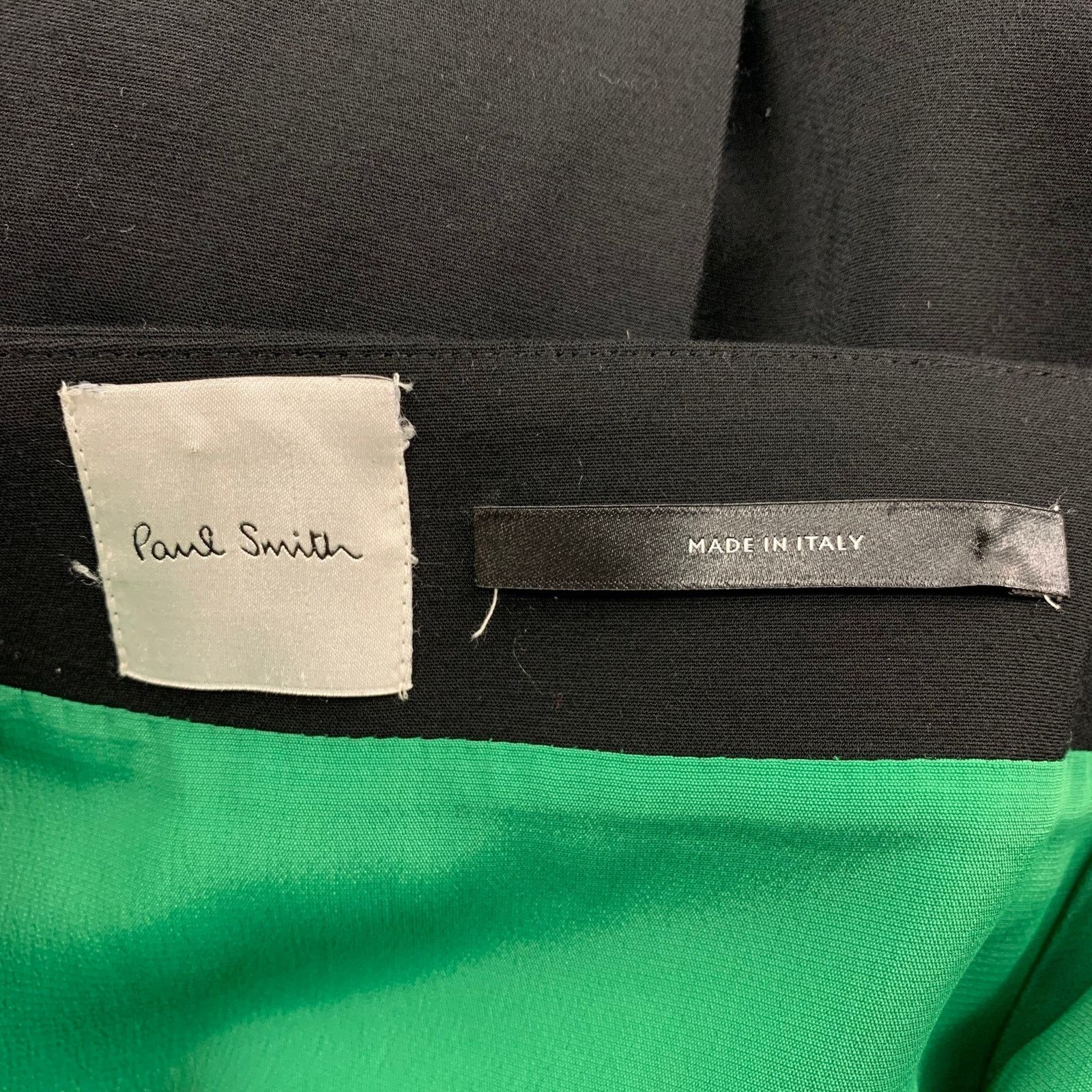 Paul Smith PAUL SMITH Size 4 Black Jersey Beaded Open Back Long Dress Size S / US 4 / IT 40 - 4 Thumbnail