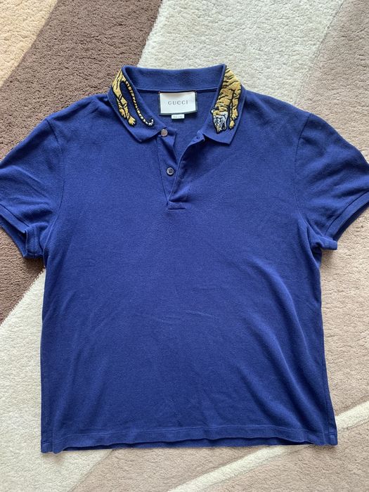 Gucci tiger hot sale polo