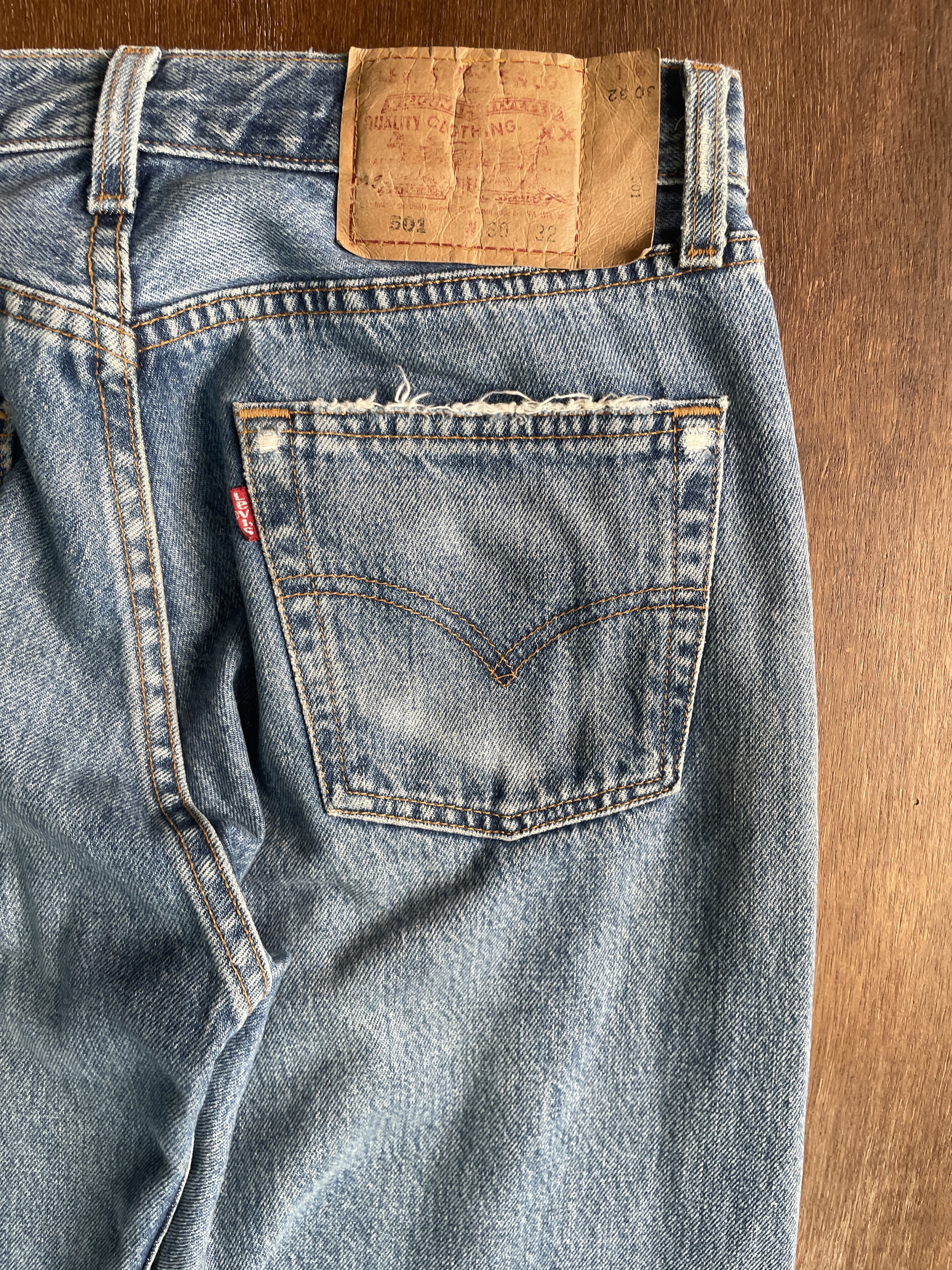 Levi's LEVI'S 501 Denim Made in USA Size US 30 / EU 46 - 9 Thumbnail