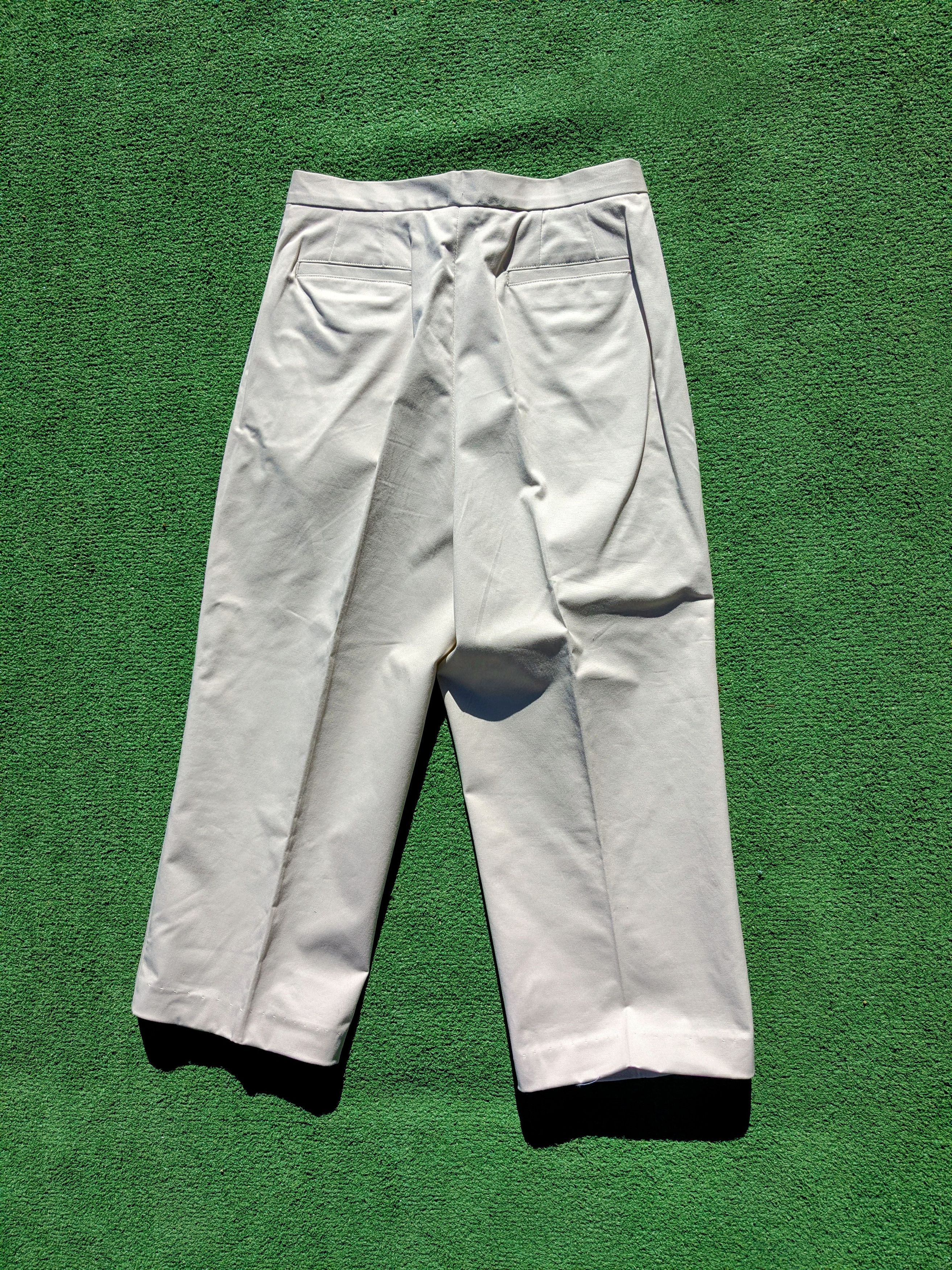 Liz Claiborne 90's Liz Claiborne Petite 8P Kylie HEMMED Relax Khaki Pants Size 30" / US 8 / IT 44 - 2 Thumbnail