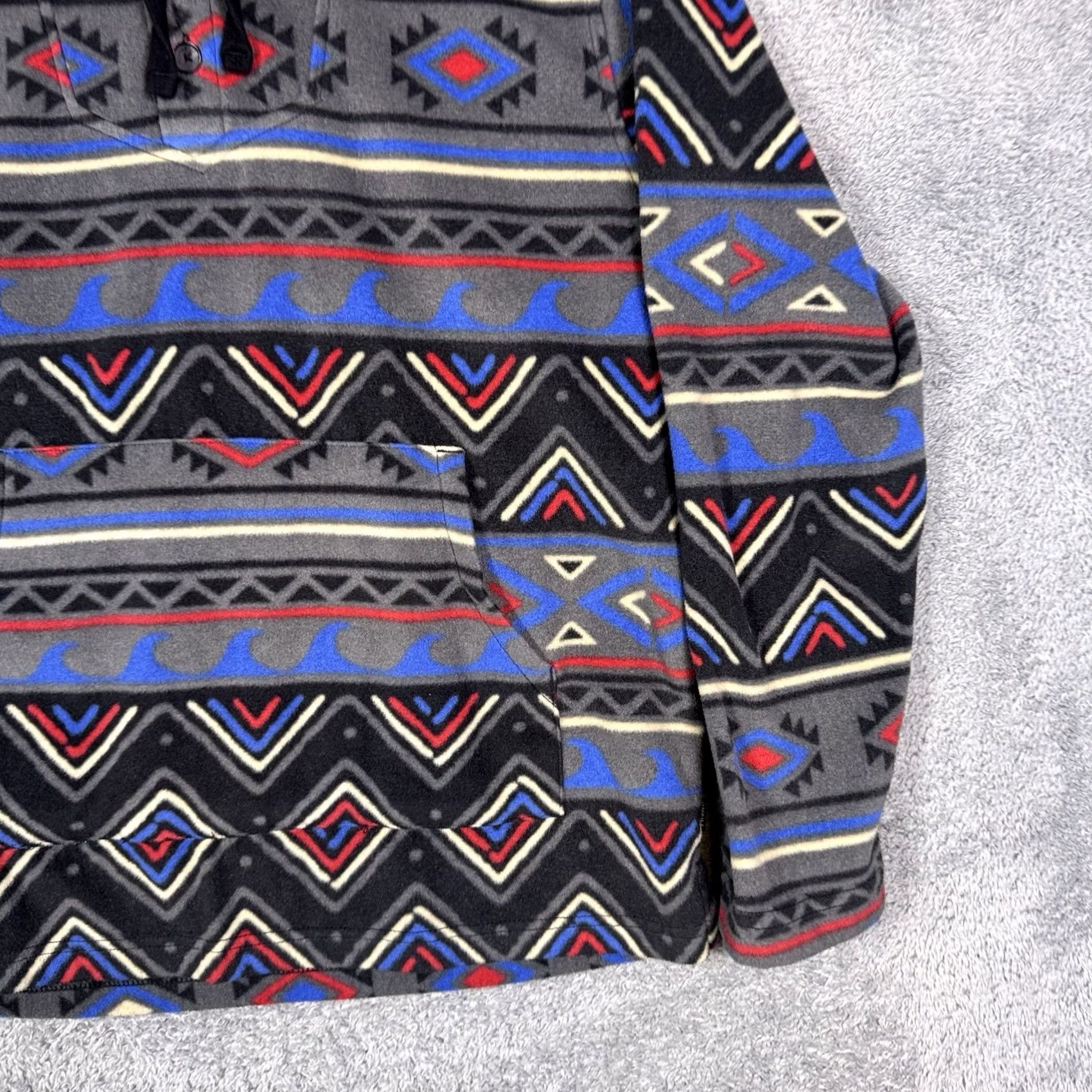 O'Neill O'Neill Hoodie Mens M Southwestern Aztec Henley Standard Fit Pullover Fleece Size US M / EU 48-50 / 2 - 2 Thumbnail