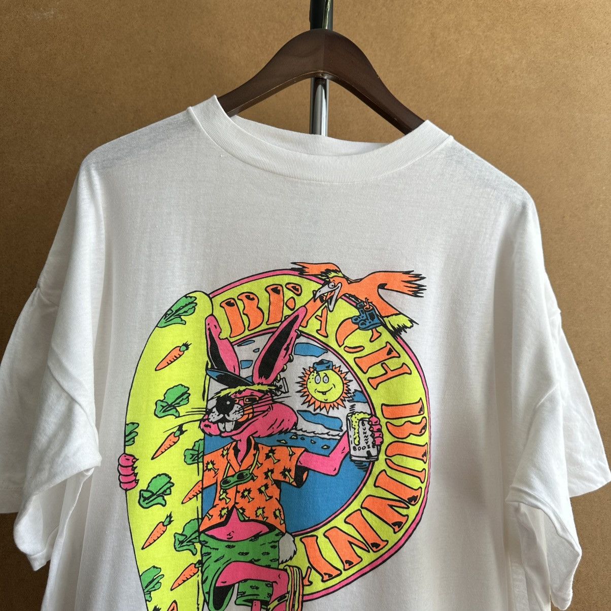 Vintage Vintage 90s Beach Bunny Single Stitch Graphic Humor Tee Size US XL / EU 56 / 4 - 2 Thumbnail