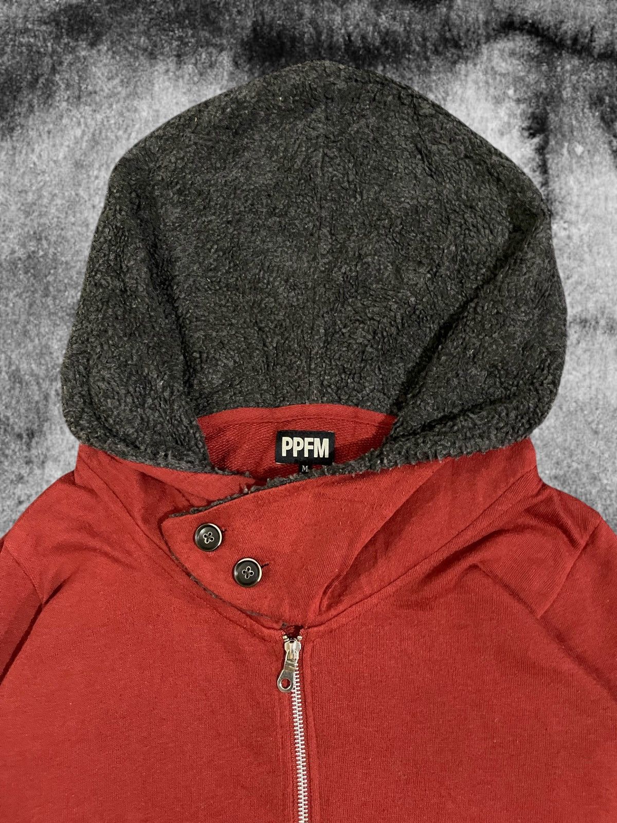 PPFM 2000's PPFM Wizard Ninja Thumbhole Vkei Sherpa Hoodie Size US M / EU 48-50 / 2 - 4 Thumbnail