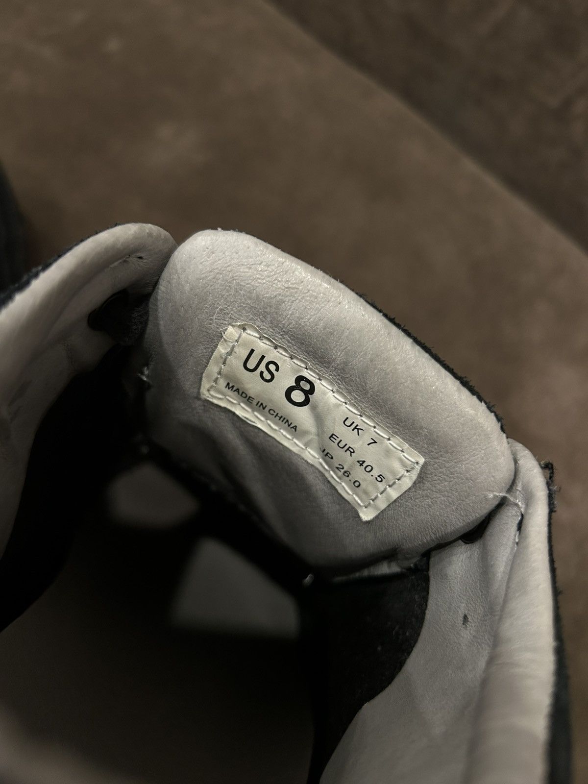 Number (N)ine Number (N)ine Suede Shoes Size US 8 / EU 41 - 3 Thumbnail