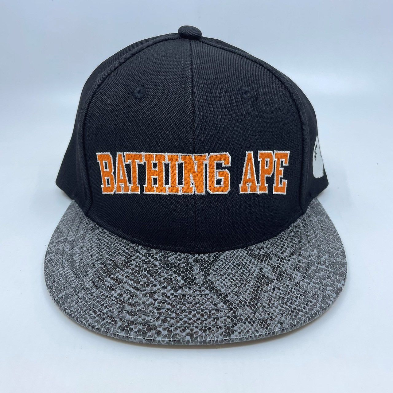 image of Bape Snake Panel Cap Black, Men's