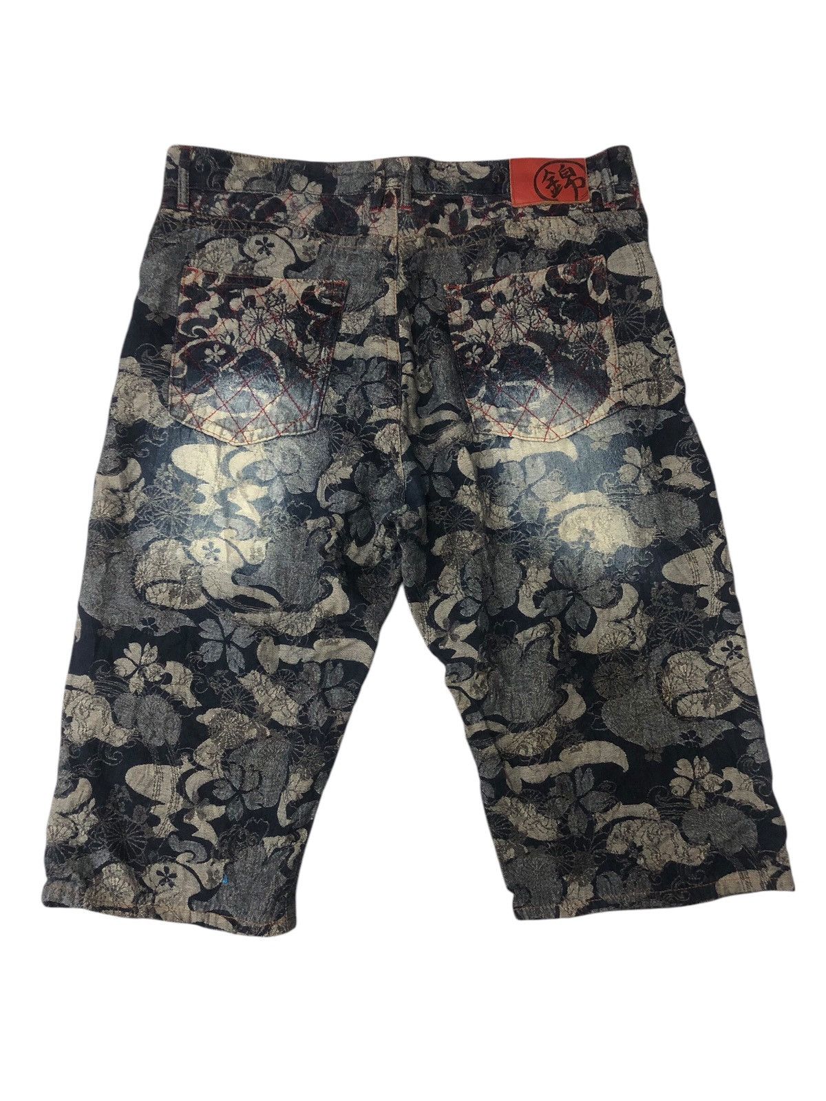 Japanese Brand × Vintage Nishiki shorts denim pants Size US 35 - 2 Thumbnail