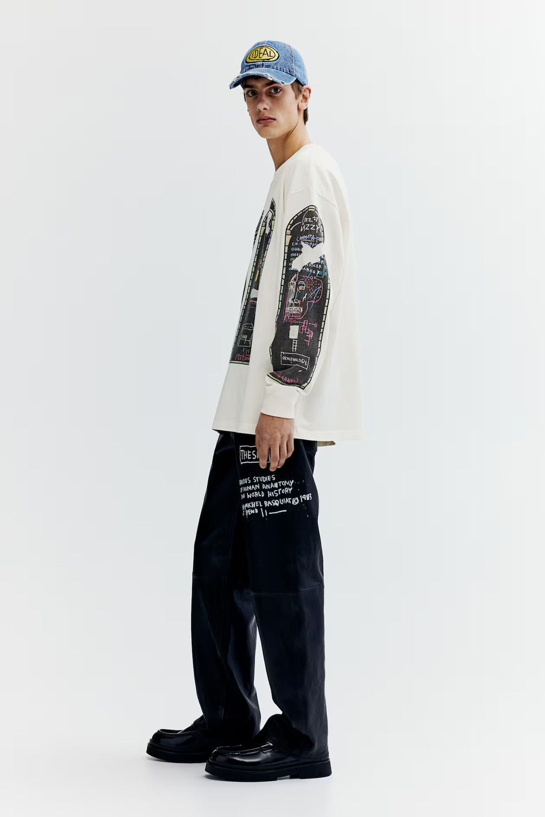 H&M × Jean-Michel Basquiat × Who Decides War Who Decides War H&M Jean Michael Basquiat Long Sleeve Sz S Size US S / EU 44-46 / 1 - 6 Thumbnail