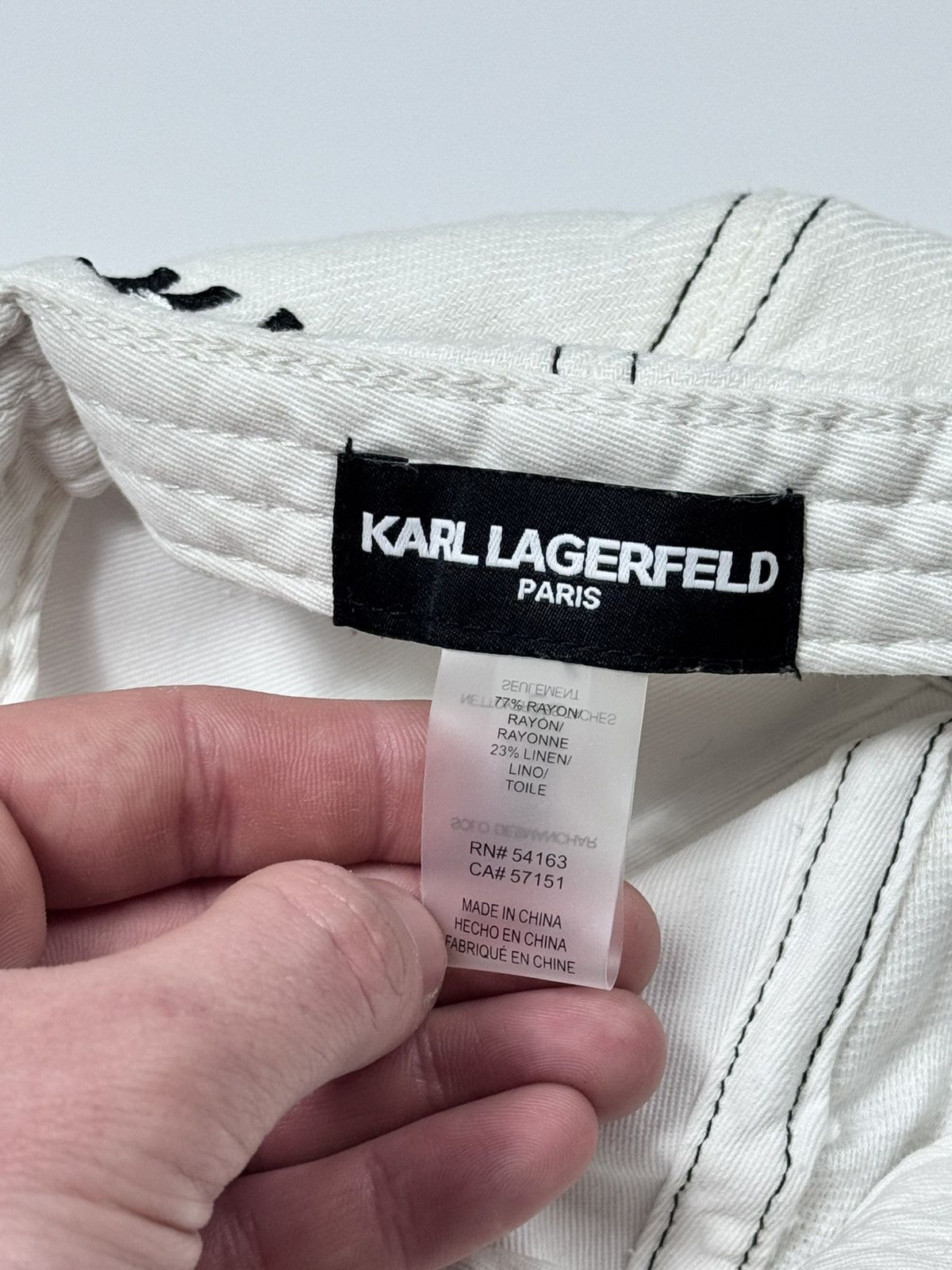 Karl Lagerfeld Karl Lagerfeld Cat Hat Cap Size ONE SIZE - 7 Thumbnail
