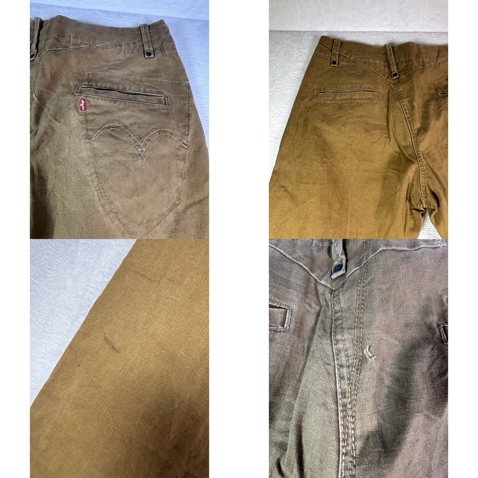 Levi's VINTAGE Levi's Brown Jeans Boots Cut Red Tab Relaxed Mens 32x30 Denim Dark Wash Size US 32 / EU 48 - 8 Thumbnail