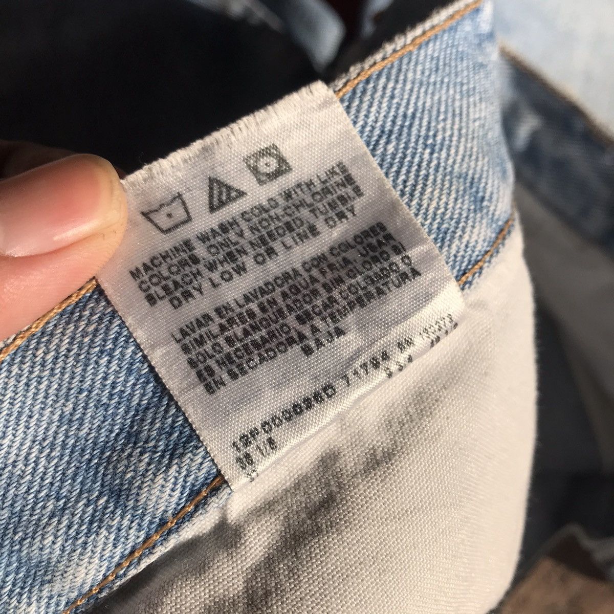 Hysteric Glamour × Vintage × Wrangler Vintage Wrangler Jeans Short Pants Jeans Baggy And loose fit Size US 36 / EU 52 - 21 Thumbnail