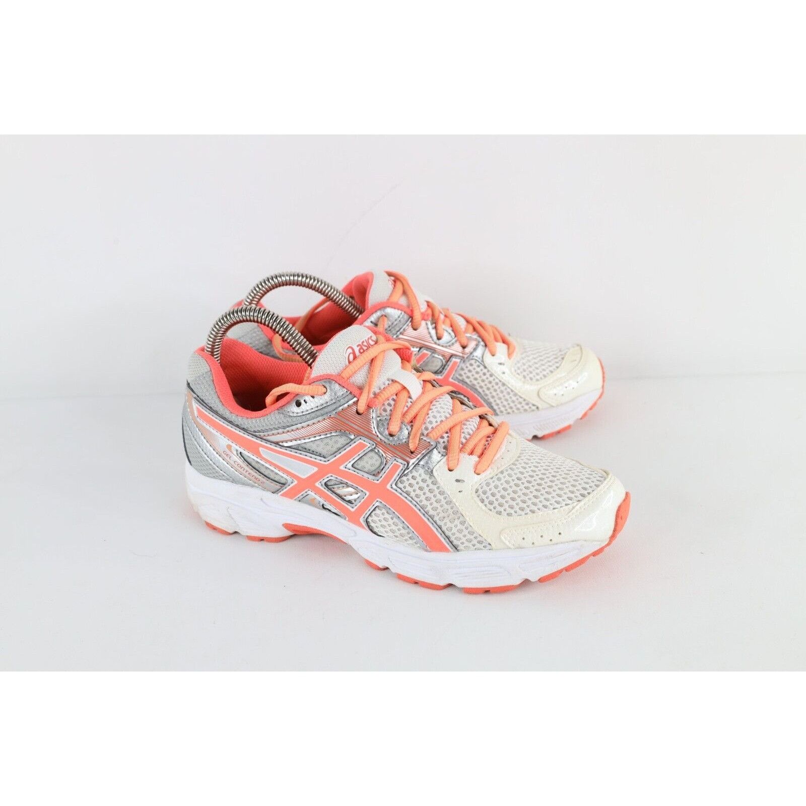 Asics × Vintage Vintage Asics Distressed Spell Out Gel Contend 2 Shoes Size US 7 / IT 37 - 3 Thumbnail