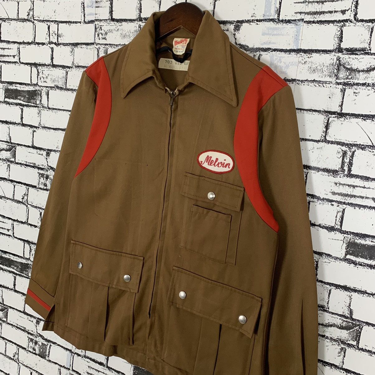 Vintage Unitog Company Short Union Made In USA Workwers Jacket Size US S / EU 44-46 / 1 - 3 Thumbnail