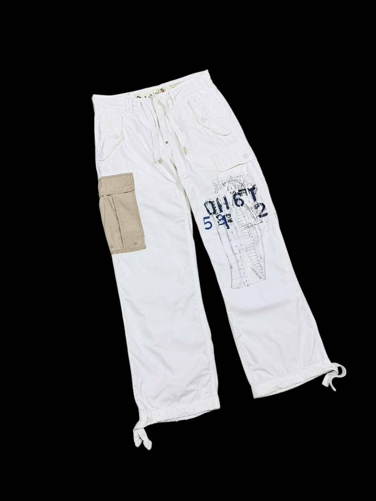 Polo Ralph Lauren Vtg🔥90’s Polo Ralph Lauren Printed Pant Multipocket Cargo Size US 32 / EU 48 - 5 Thumbnail