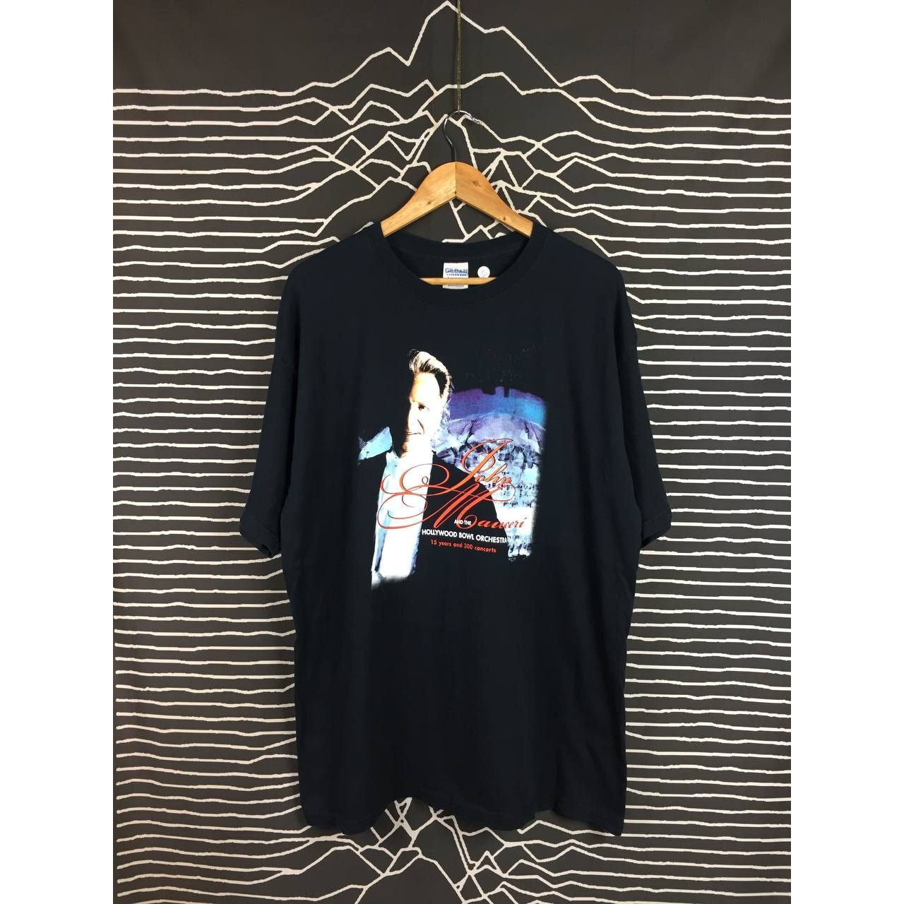 Band Tees × Gildan × Vintage Vtg Y2K John Manceri & The Hollywood Bowl Orchestra Tee Size US XL / EU 56 / 4 - 2 Thumbnail