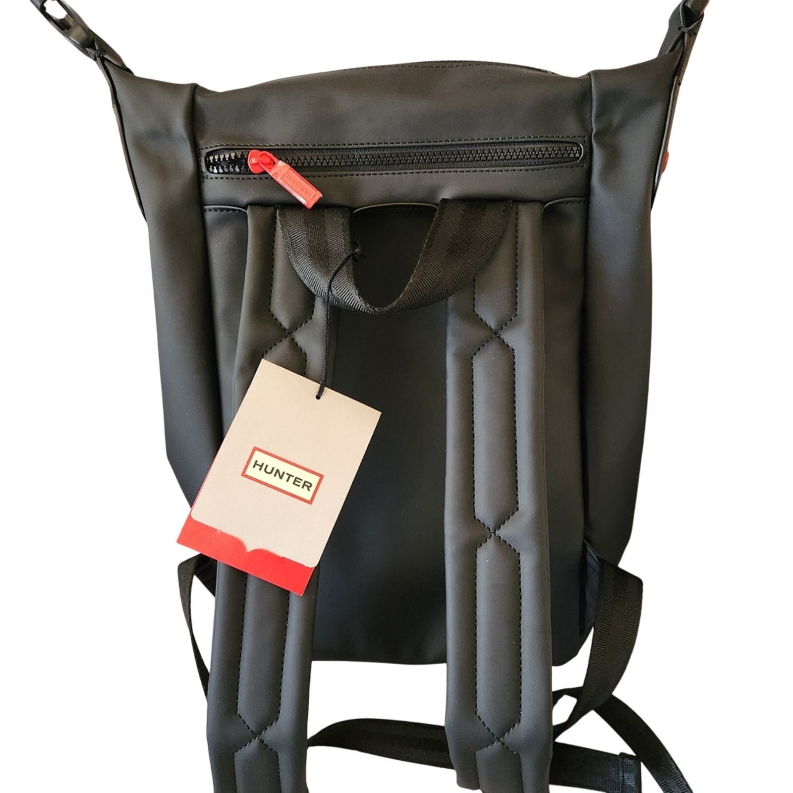 Hunter NWT Hunter Rubberized Black Backpack Size ONE SIZE - 2 Thumbnail