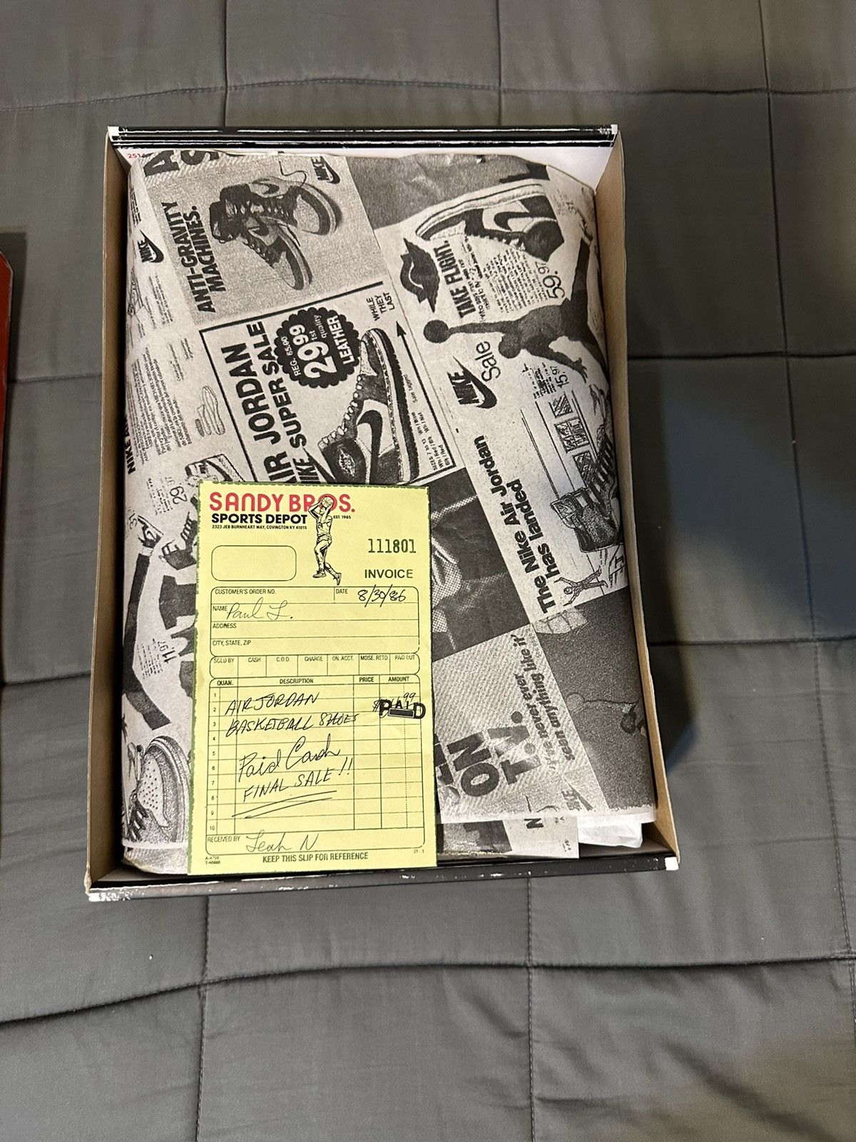 Jordan Brand Jordan 1 Lost and Found Size US 12.5 / EU 45-46 - 8 Thumbnail