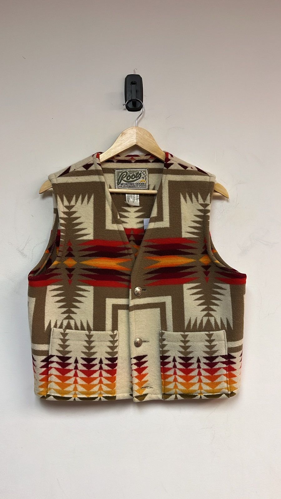Roots Vintage Roots Aztec Wool Vest Size US S / EU 44-46 / 1 - 1 Thumbnail