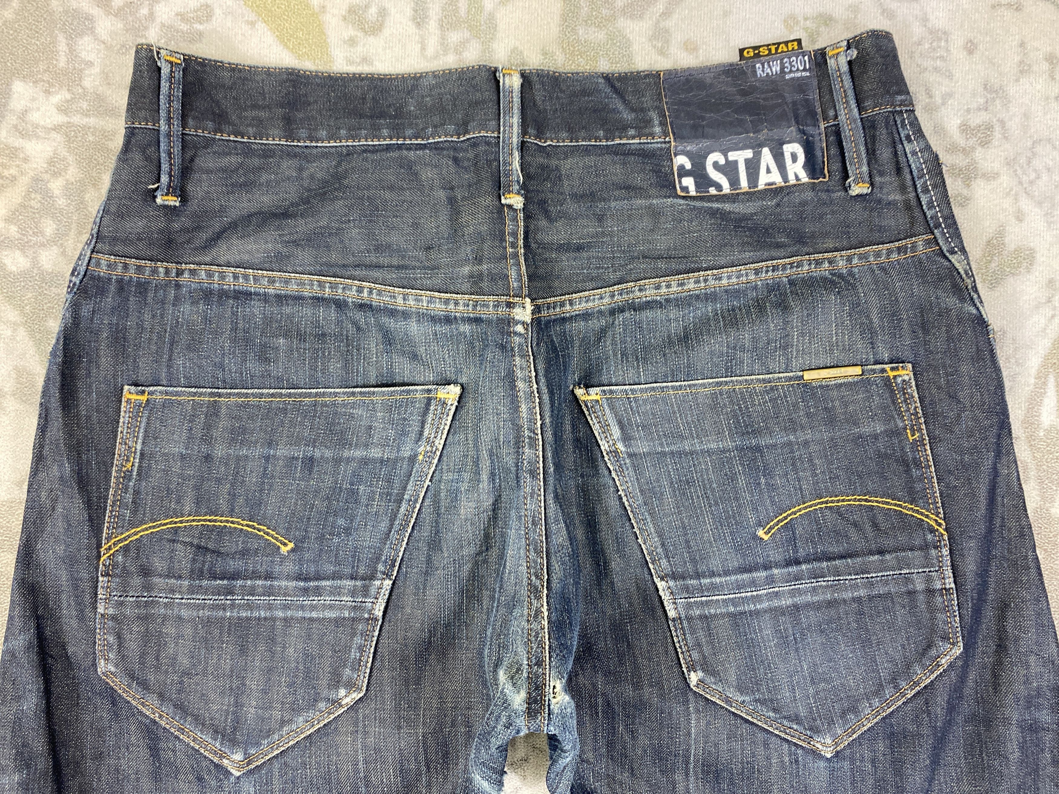 Hysteric Glamour Blue Vintage G-Star Jeans 34x28 - JN3060 Size US 34 / EU 50 - 4 Thumbnail